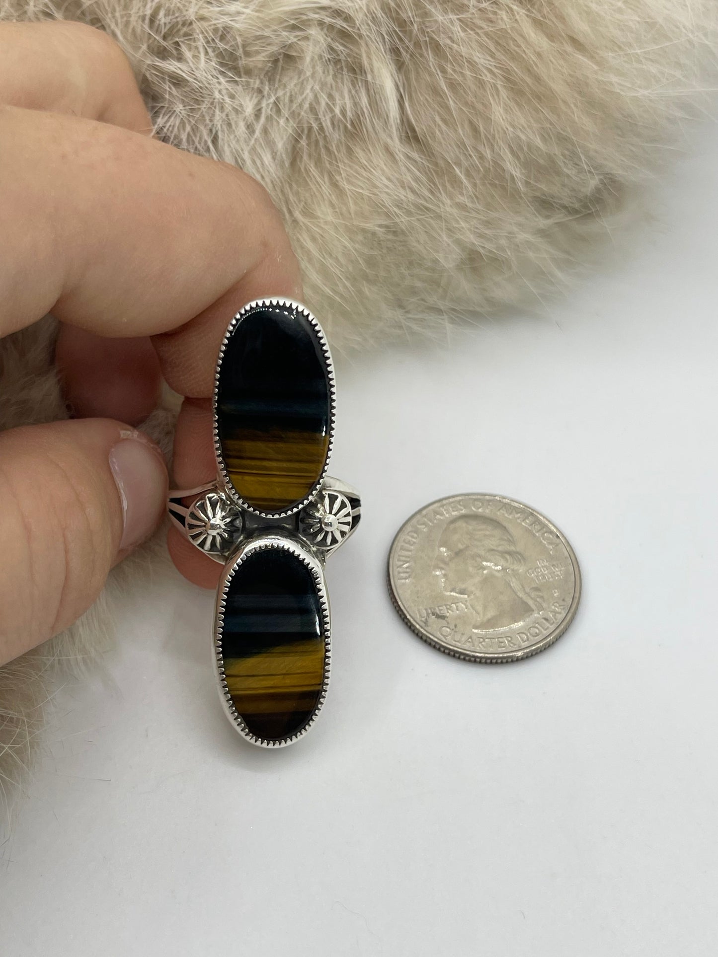 10.0 Ring Tiger’s Eye by Joelias Draper