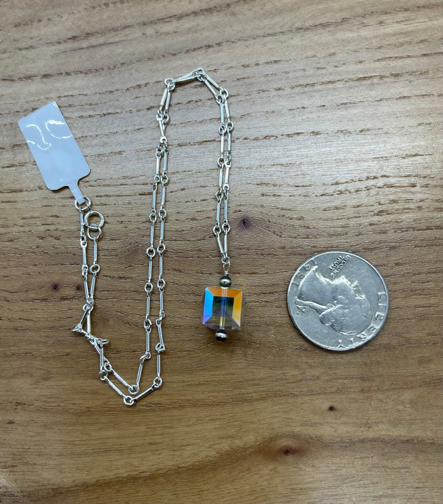 16" Swarovski Crystal Drop Necklace