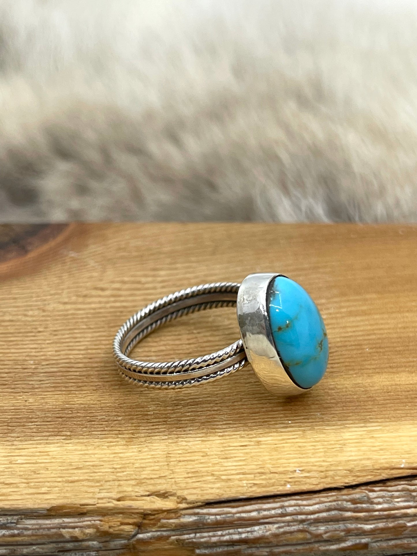 7.0 Turquoise Ring