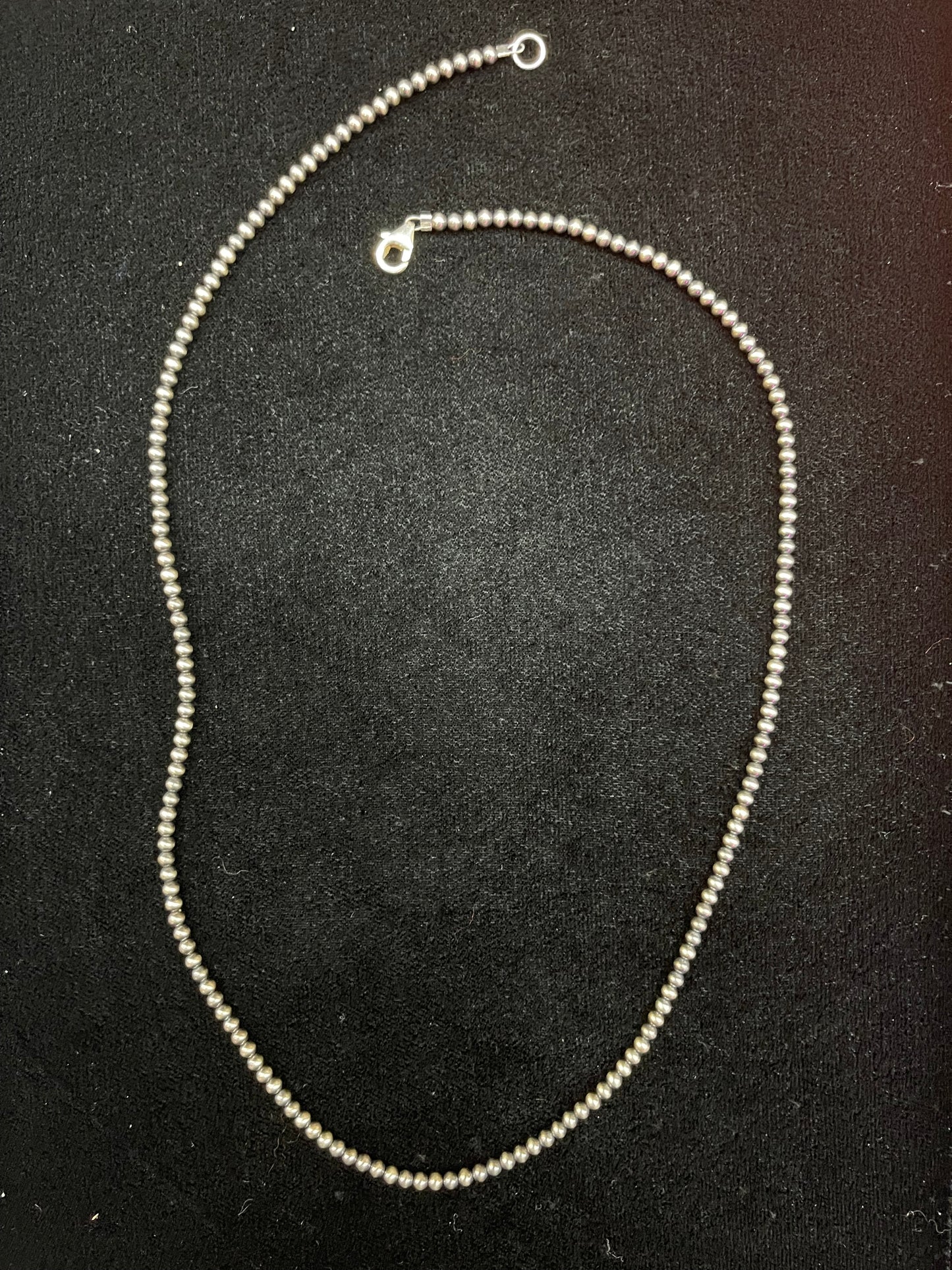 21" 3mm Navajo Pearls