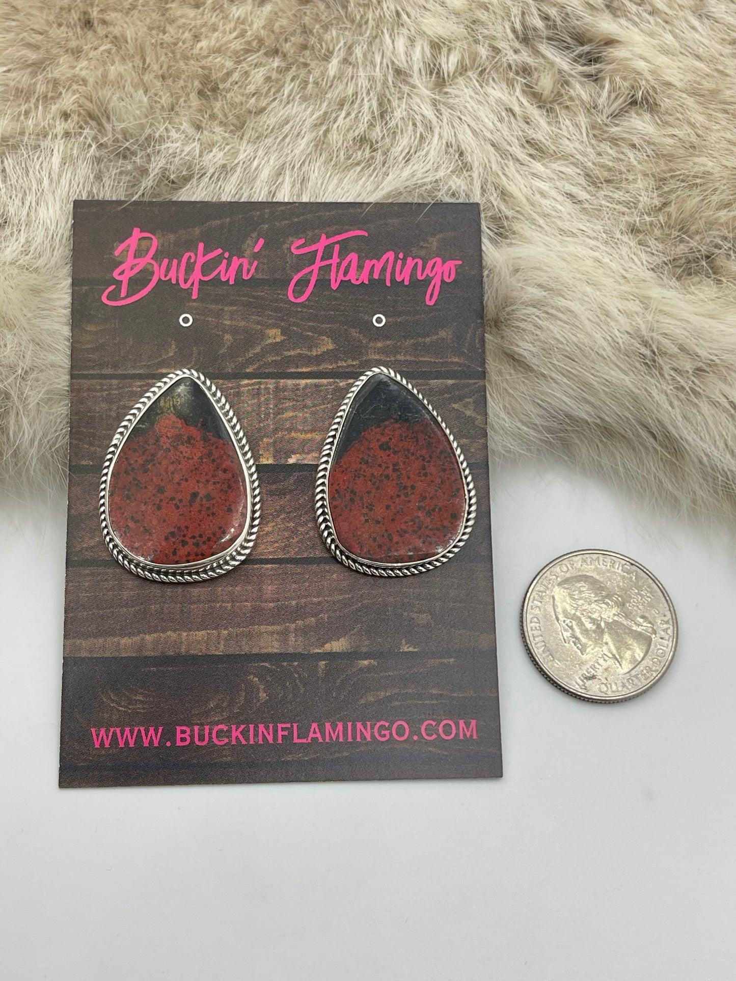 Sonoran Sunrise Teardrop Earrings