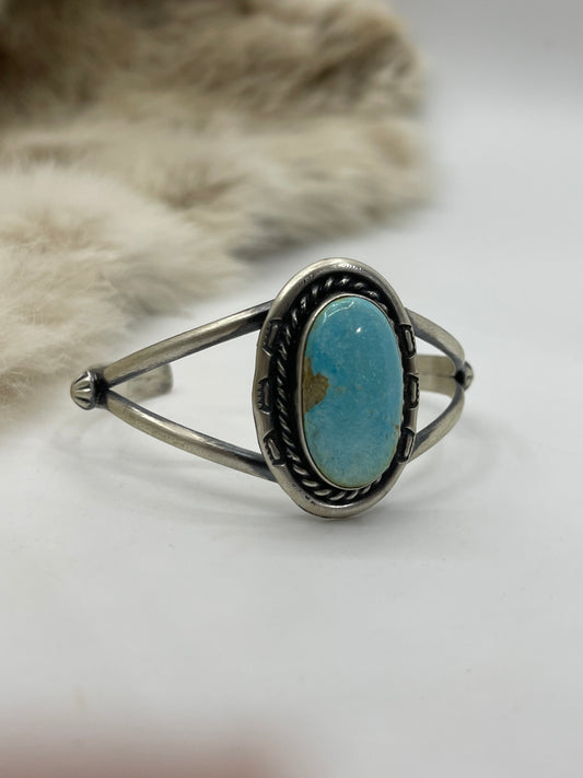 5.5" - 7.25" Sonoran Gold Cuff by Augustine Largo, Navajo