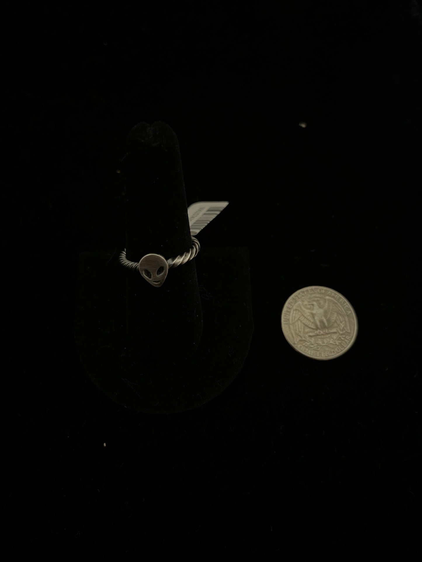 7.5 Alien Ring by David Lopez, Navajo