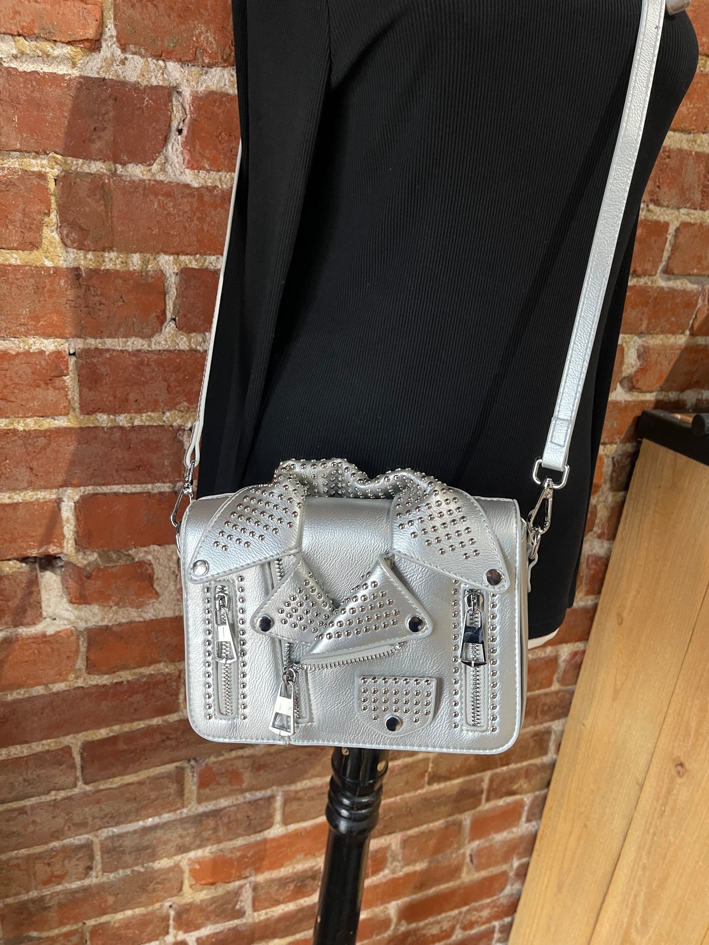 Rock and Roll Jacket Inspired Purse