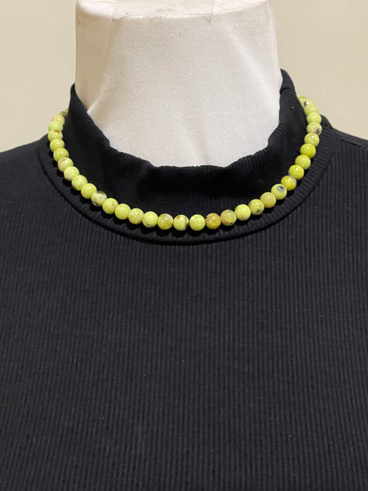 16" 8mm Serpentine Necklace