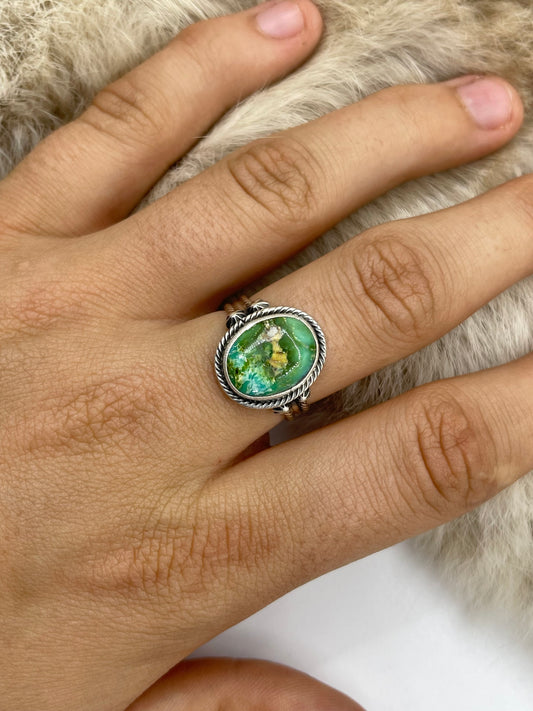 8.5 Sonoran Gold Turquoise by Samuel Yellowhair, Navajo
