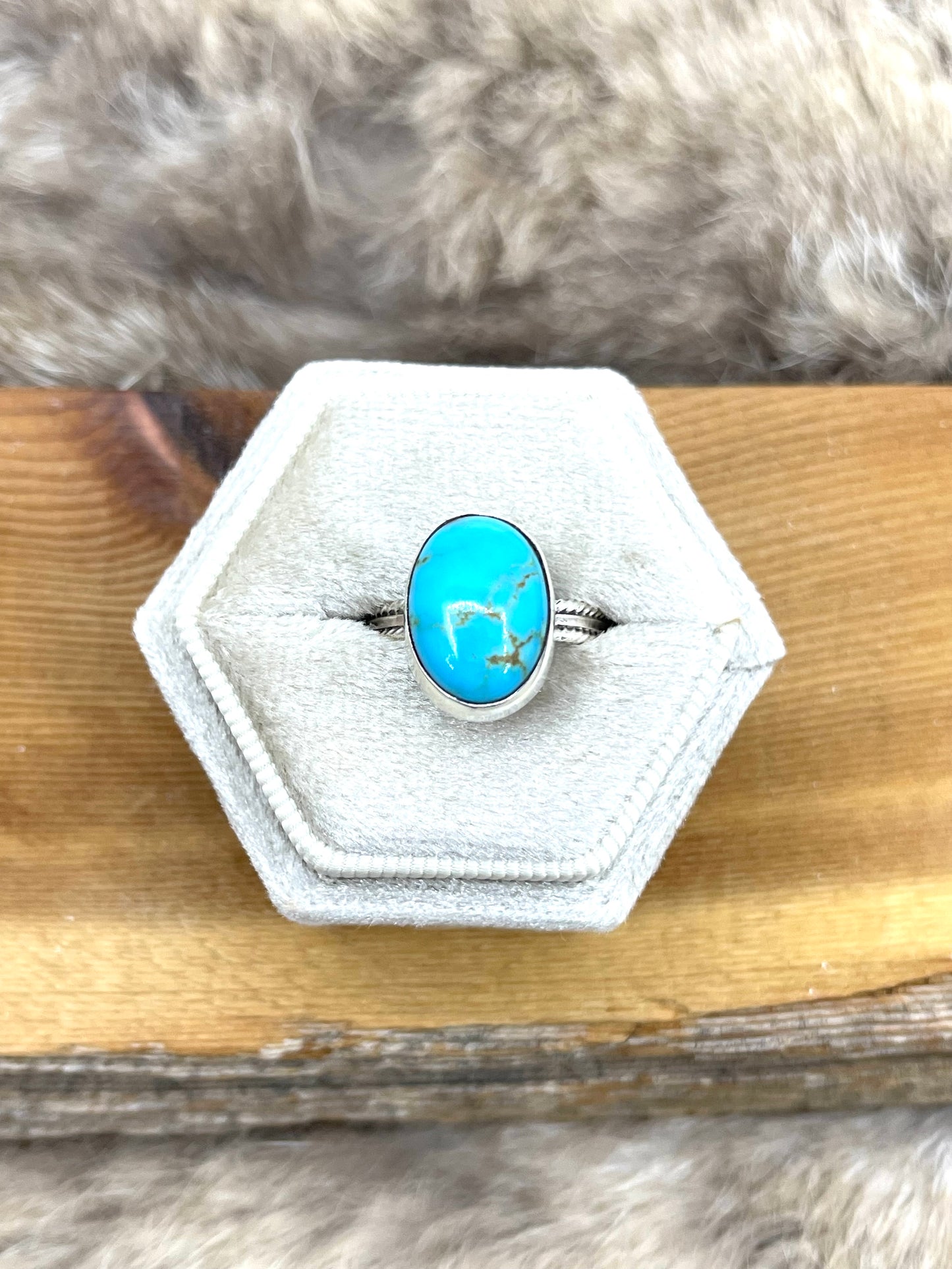 7.0 Turquoise Ring