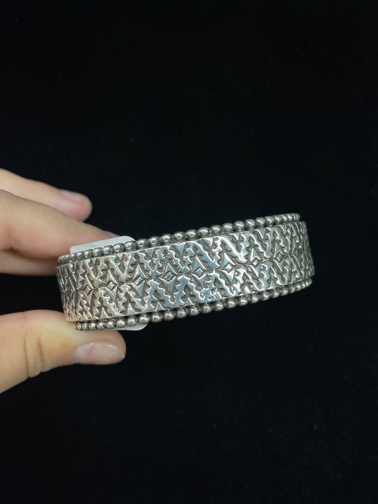 7.5" Heavy Sterling Silver Cuff