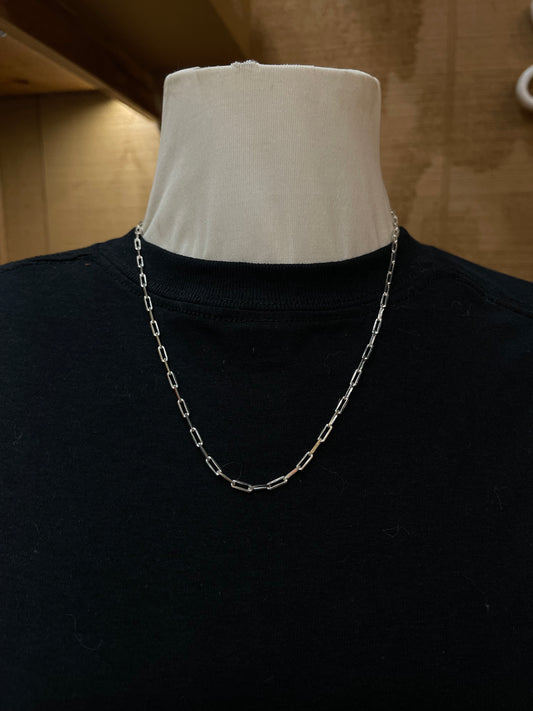 20" Dainty Paperclip Chain