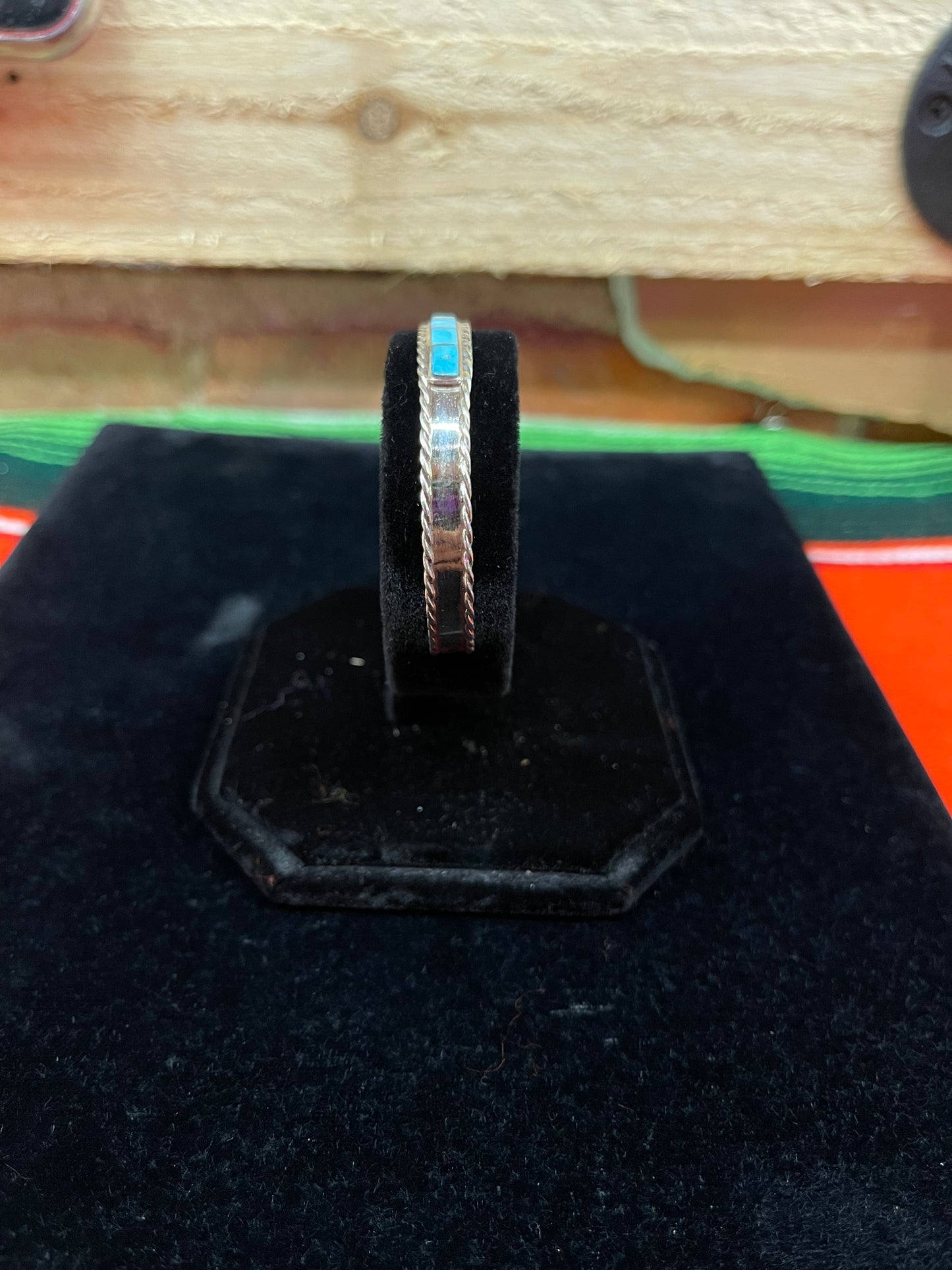 Inlay Turquoise Bracelet