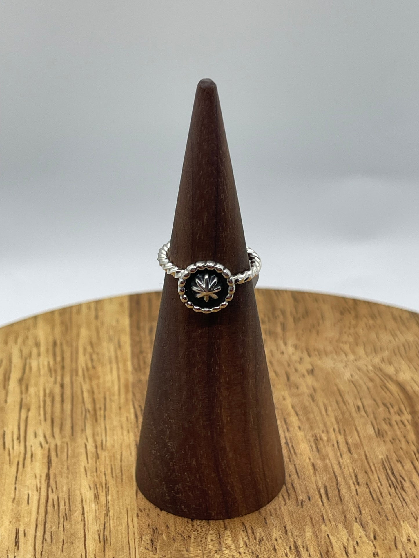 7.0 Sterling Silver Concho Ring