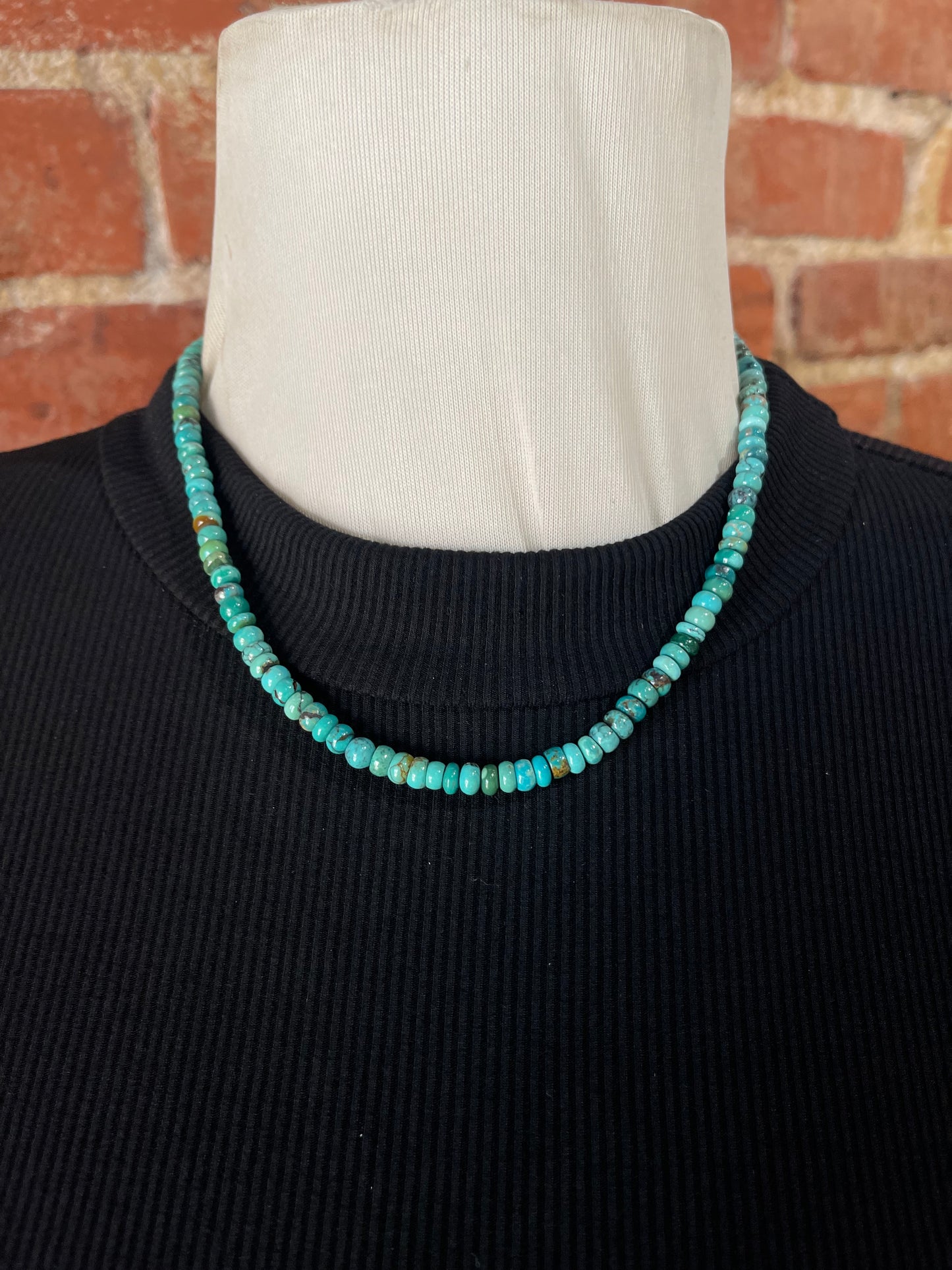 17” Hubei Turquoise Necklace
