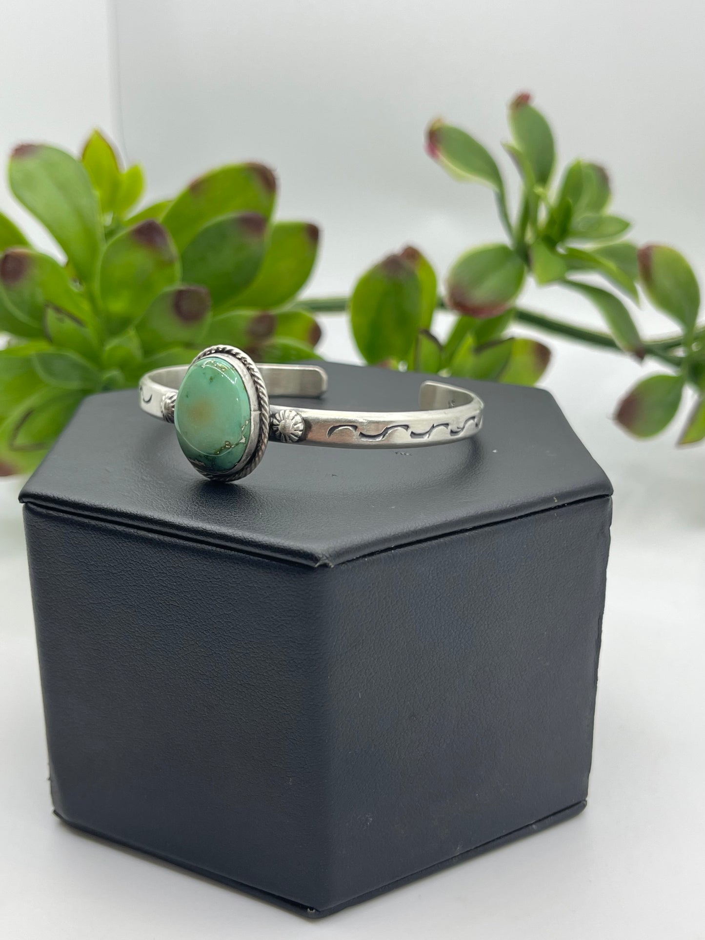 5.5" - 7.25" Sonoran Gold Turquoise Cuff