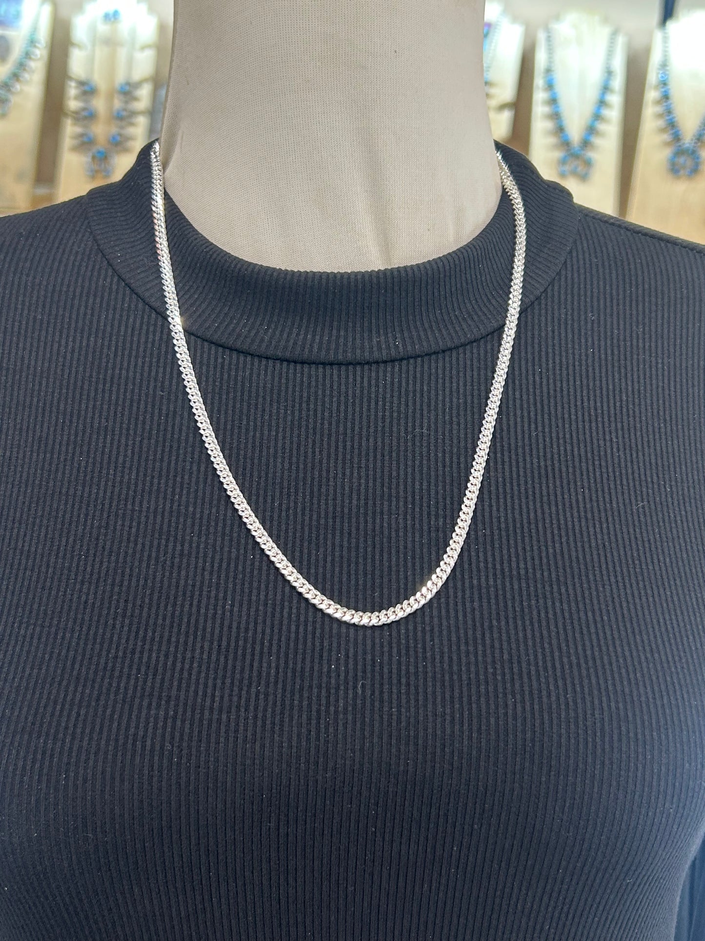 22" Heavy Sterling Silver Chain