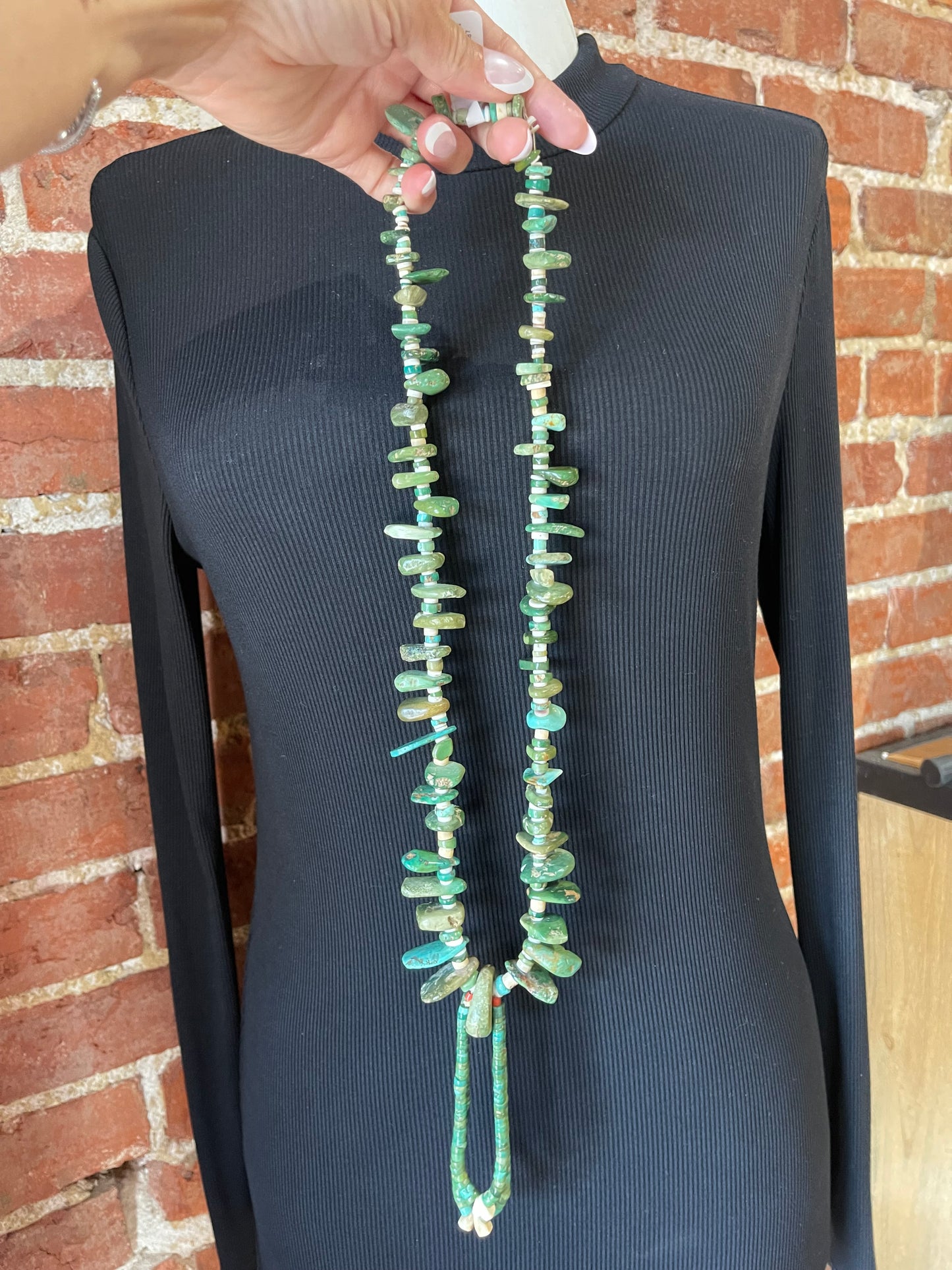 Vintage Royston Turquoise Necklace, Santo Domingo