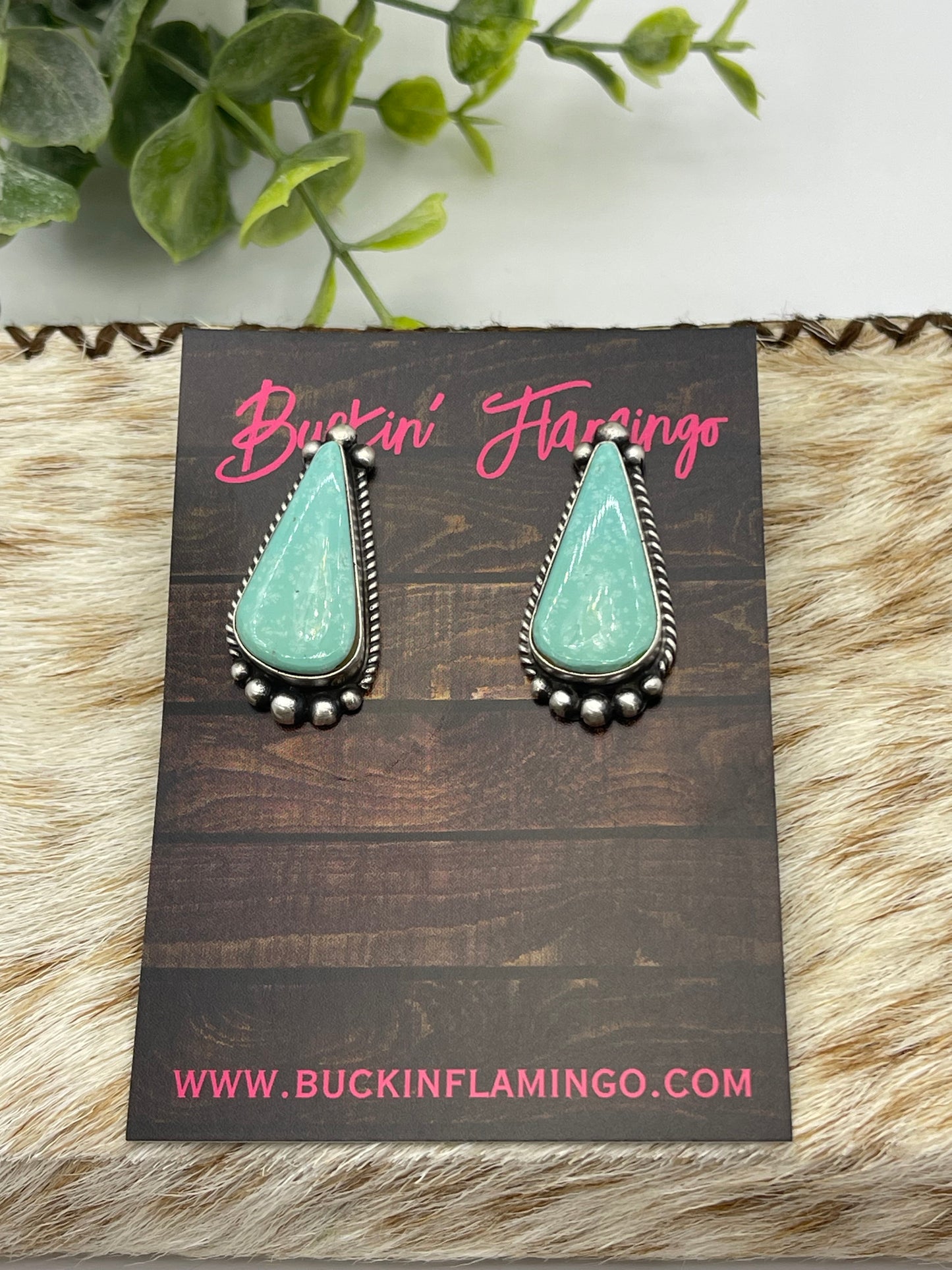 Royston Turquoise Earrings