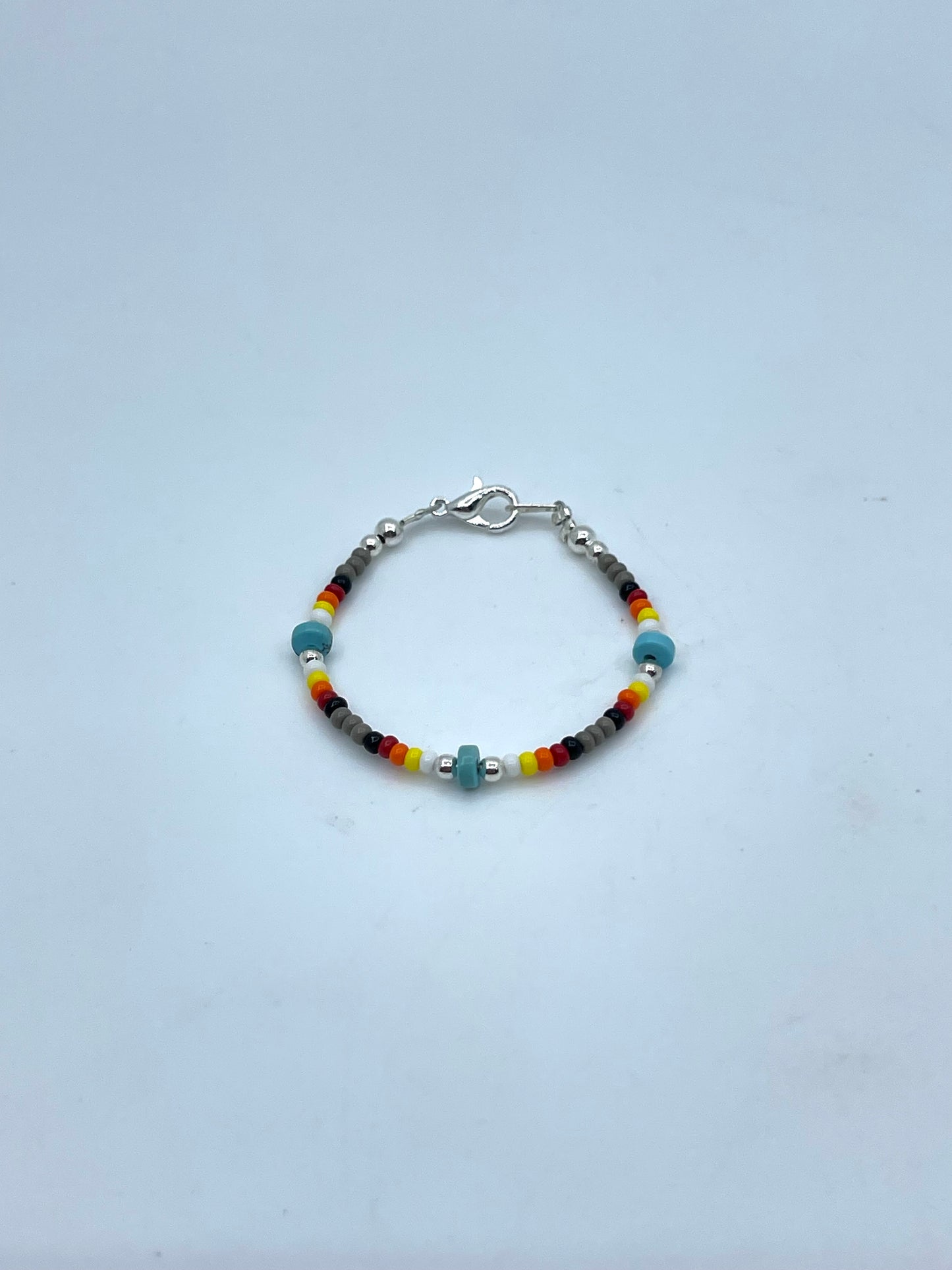 Seed Bead Baby Bracelet by Franklin Kee, Navajo