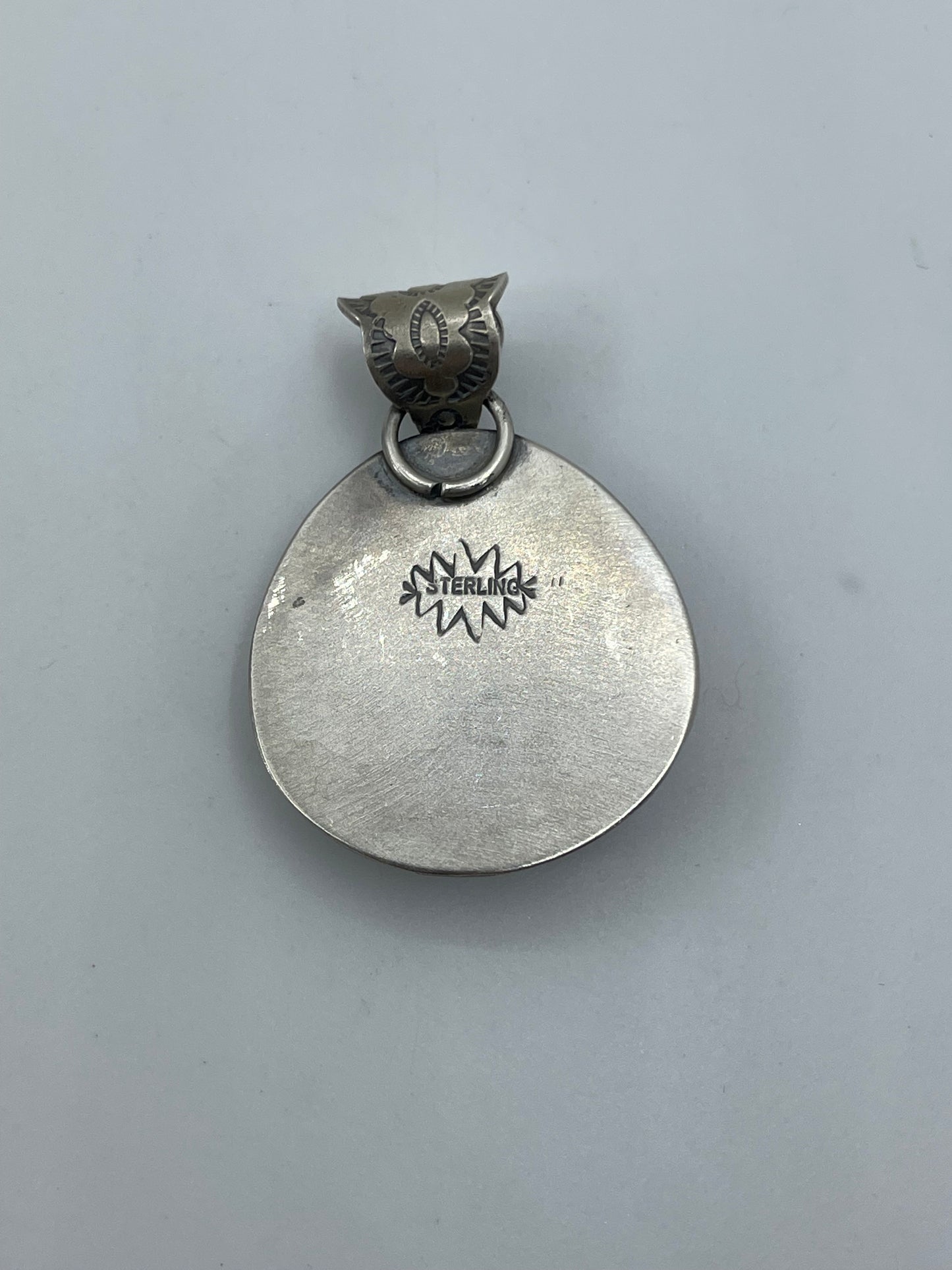Sonoran Gold Turquoise Pendant with 7mm Bale