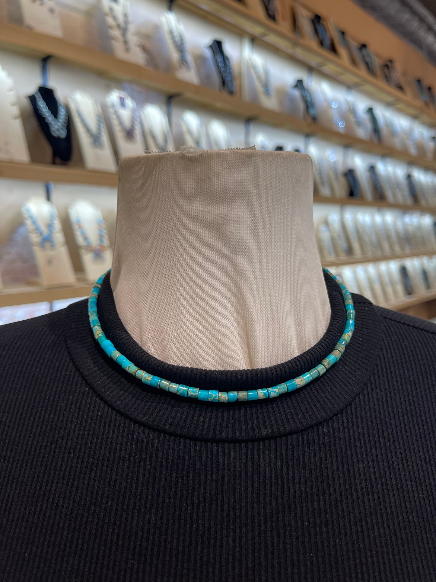Magnesite Memory Wire Choker