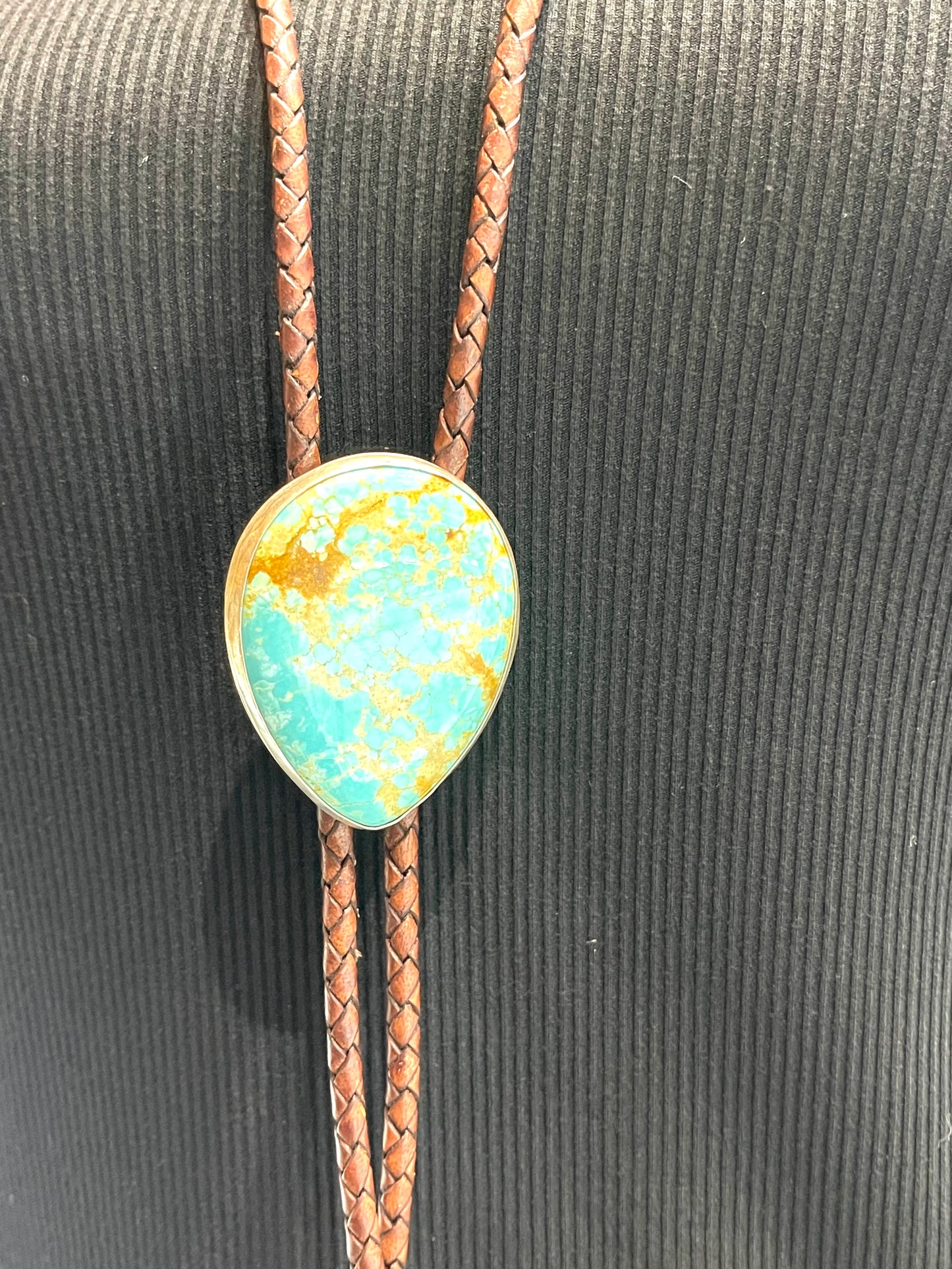 #8 Turquoise Bolo Tie