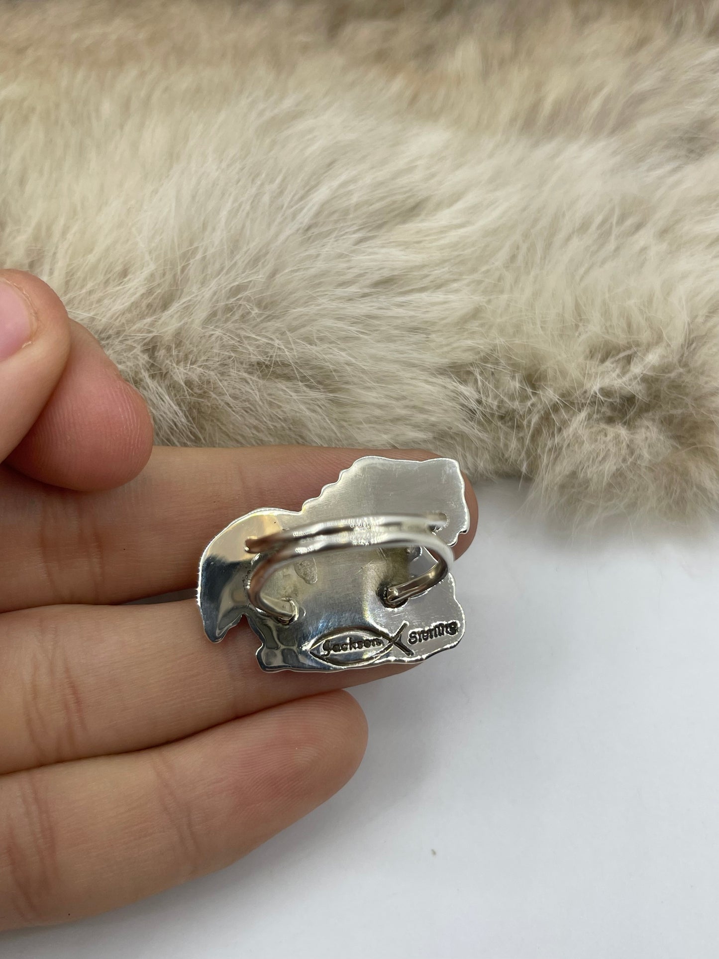 3 Piece Horse Set with Sleeping Beauty Turquoise by Marie Jackson, Navajo