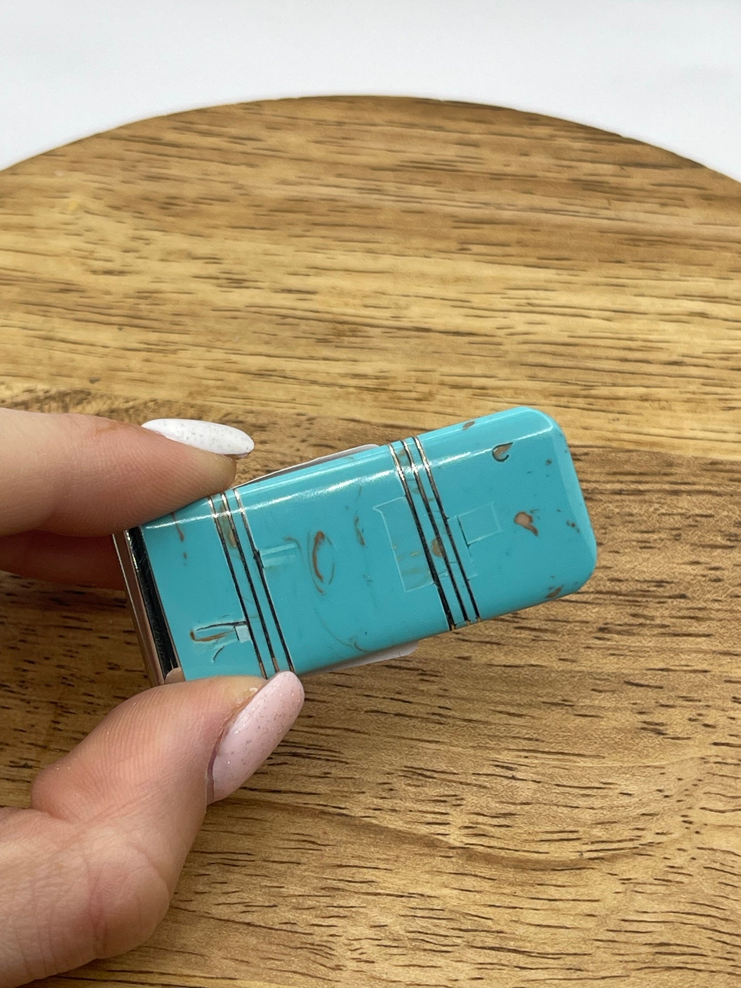 Turquoise Inlay Money Clip