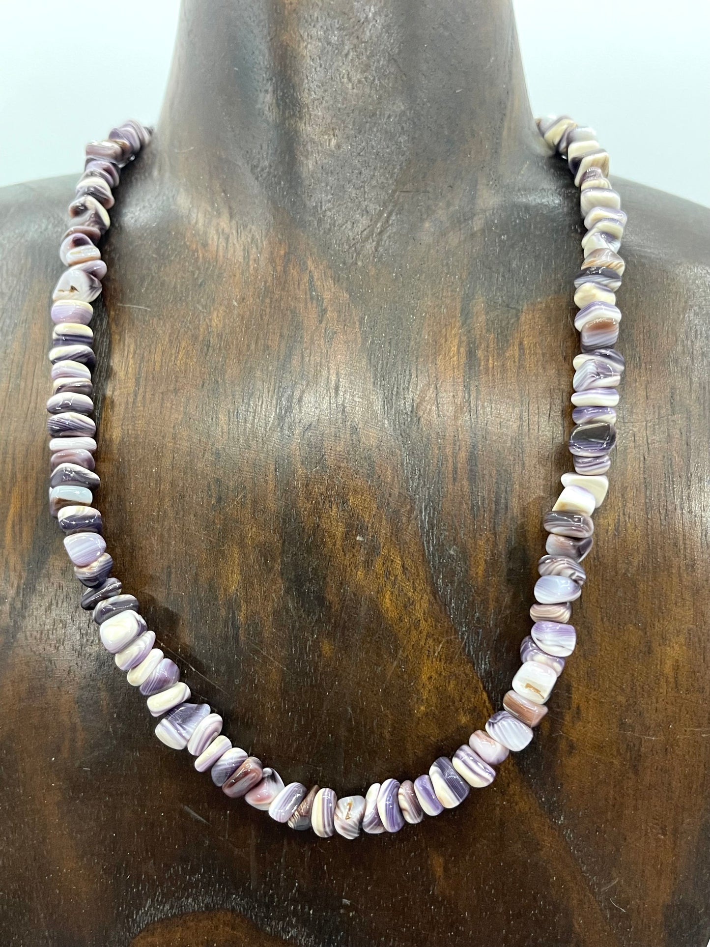 16" Wampum Shell Necklace