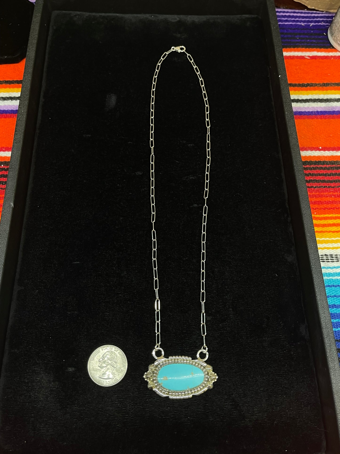 Kingman Turquoise Necklace