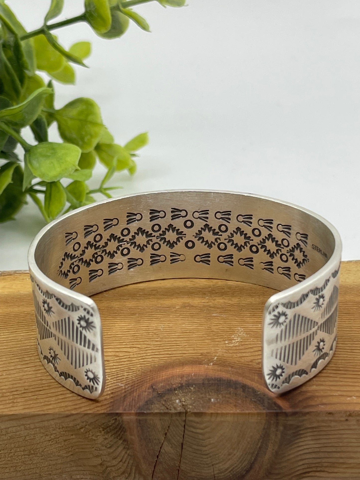 6" - 7.5" 3 Stone Sonoran Gold Turquoise Cuff
