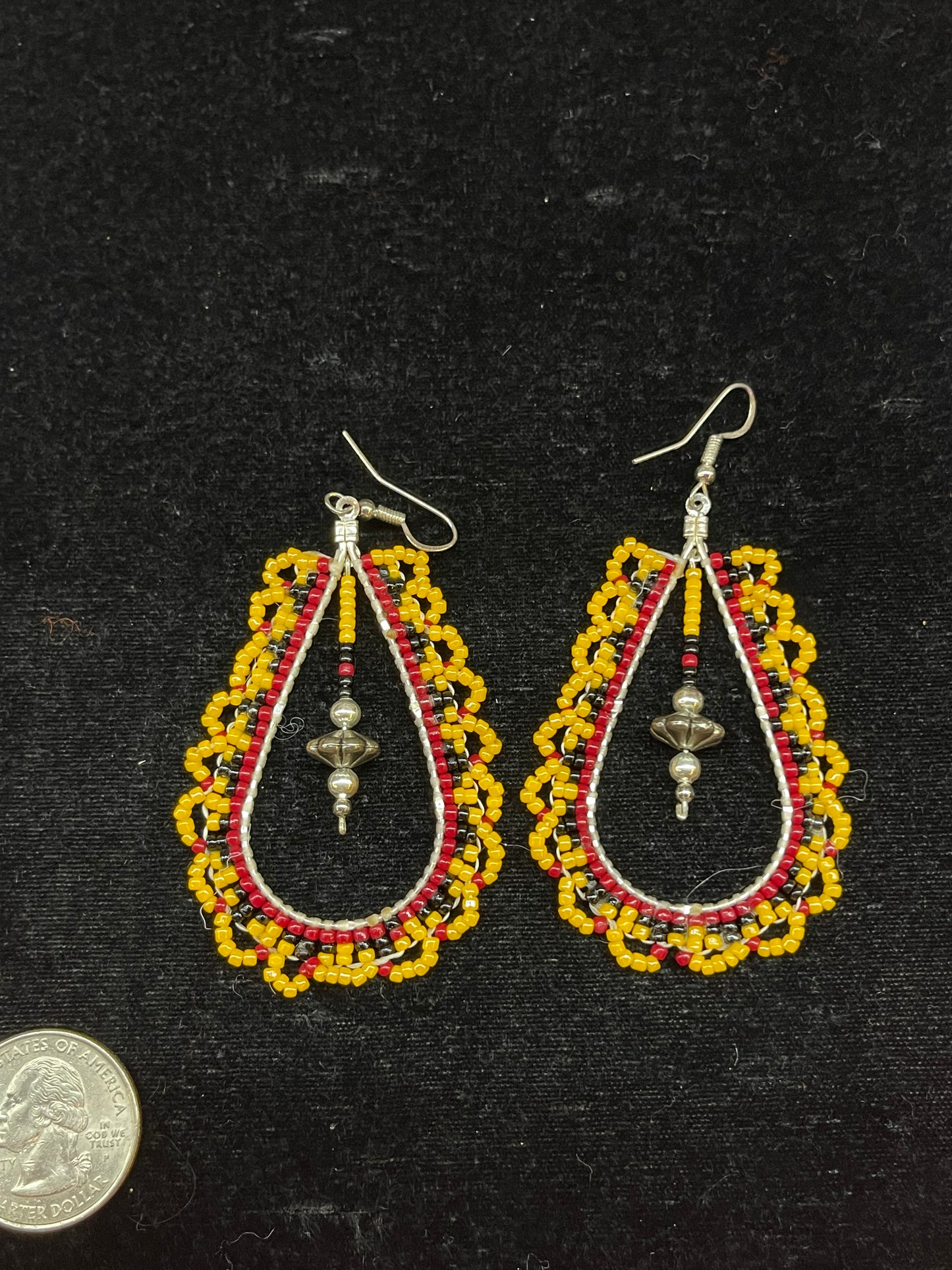 2 Piece Beaded Necklace and Earrings