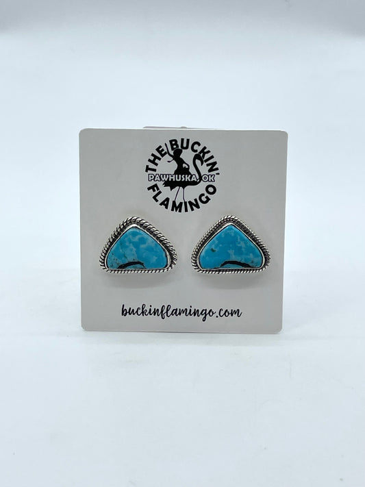 Turquoise Top Post Earrings