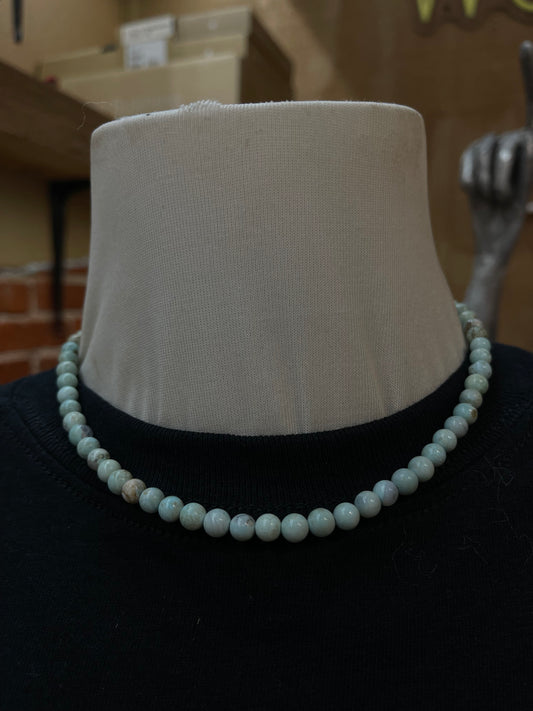 16" Magnesite Beaded Necklace
