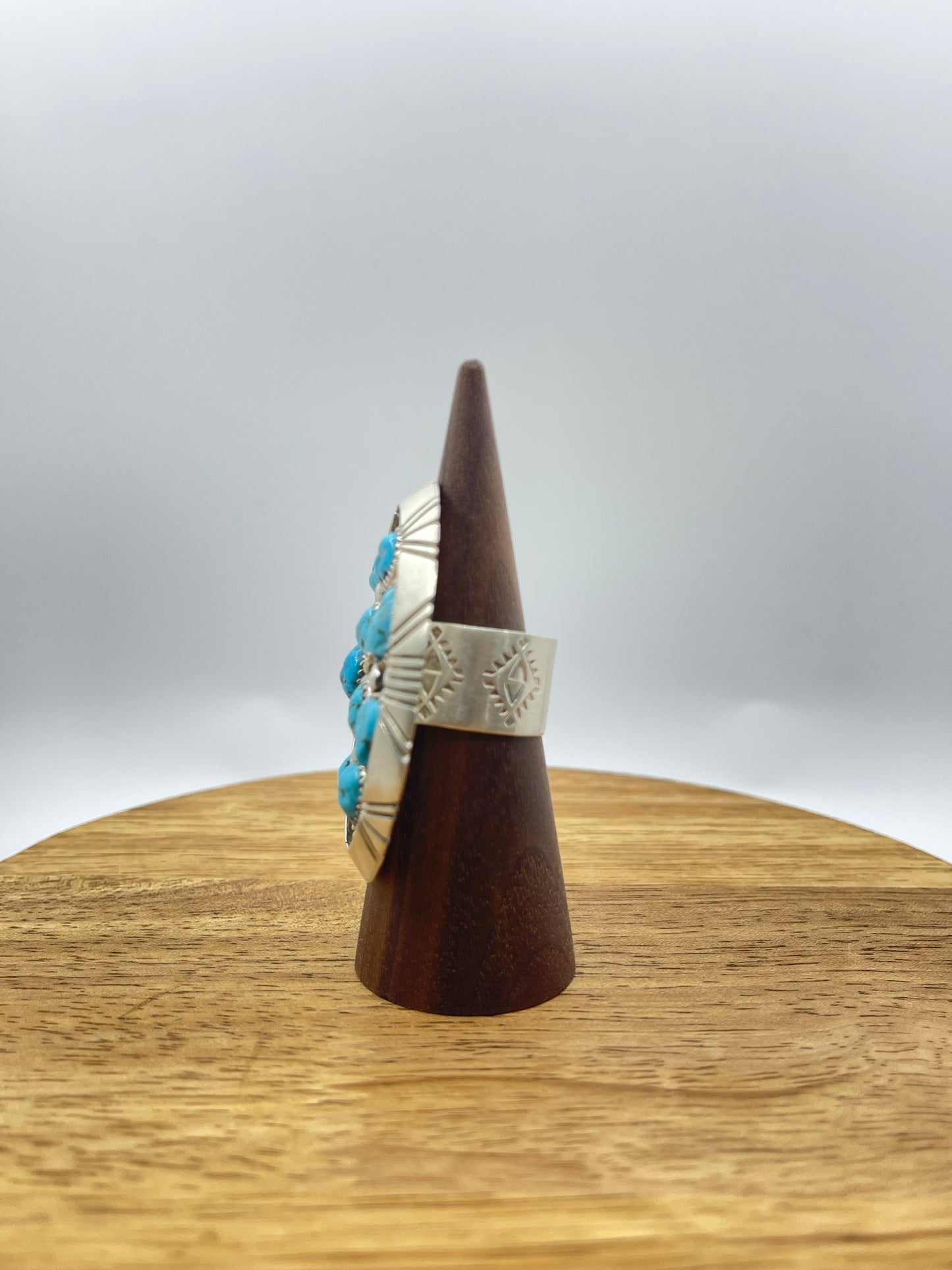 11.0 Turquoise 11- Stone by Benjamin James, Navajo