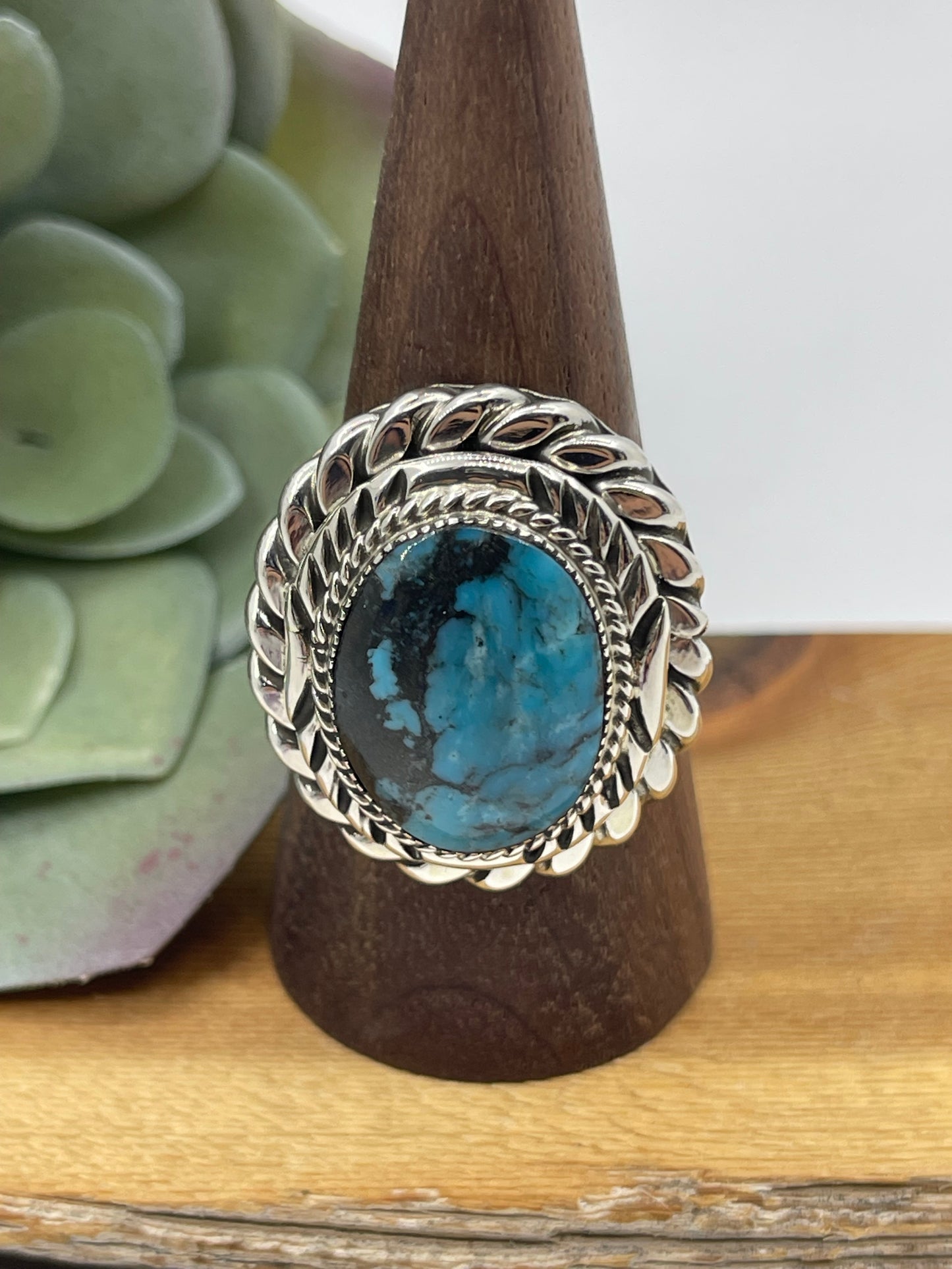 Size (11.0) Ring by Jerome Lee, Navajo
