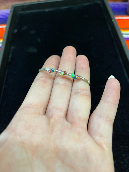 Multi-Opal Baby Bracelet