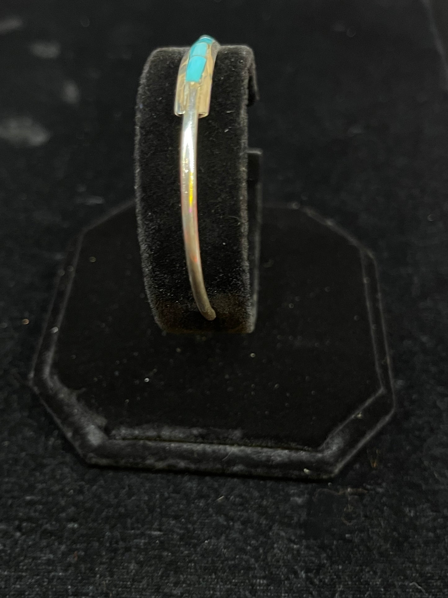 Turquoise Inlay Cuff