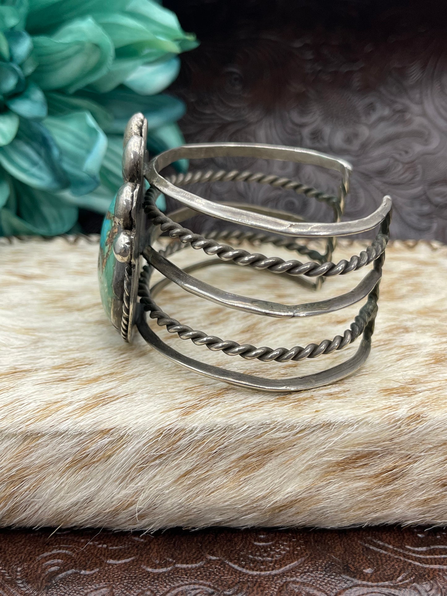 7" Vintage Turquoise Cuff