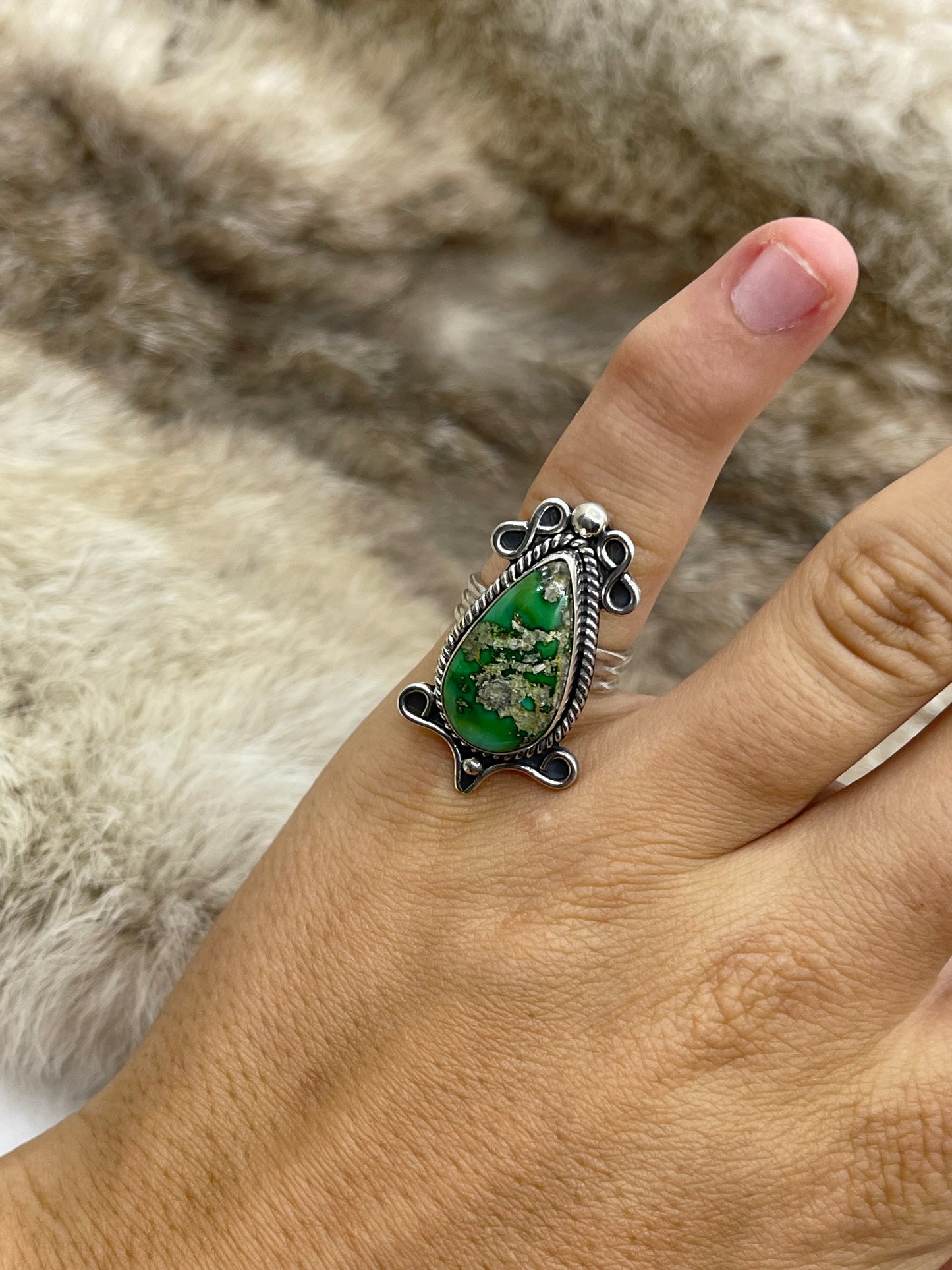 5.5 Sonoran Gold Turquoise Ring