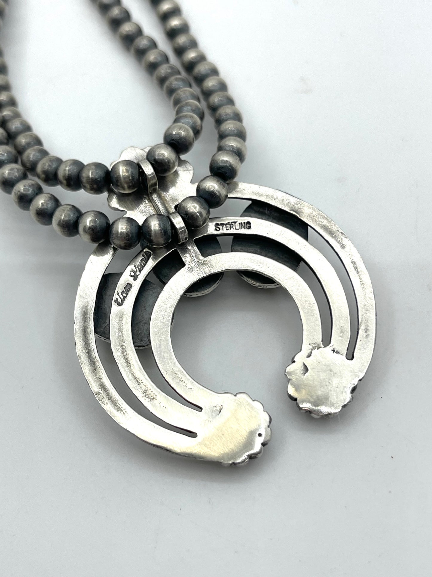 16'' 5mm Double Strand Sonoran Gold Necklace by Tom Lewis, Navajo