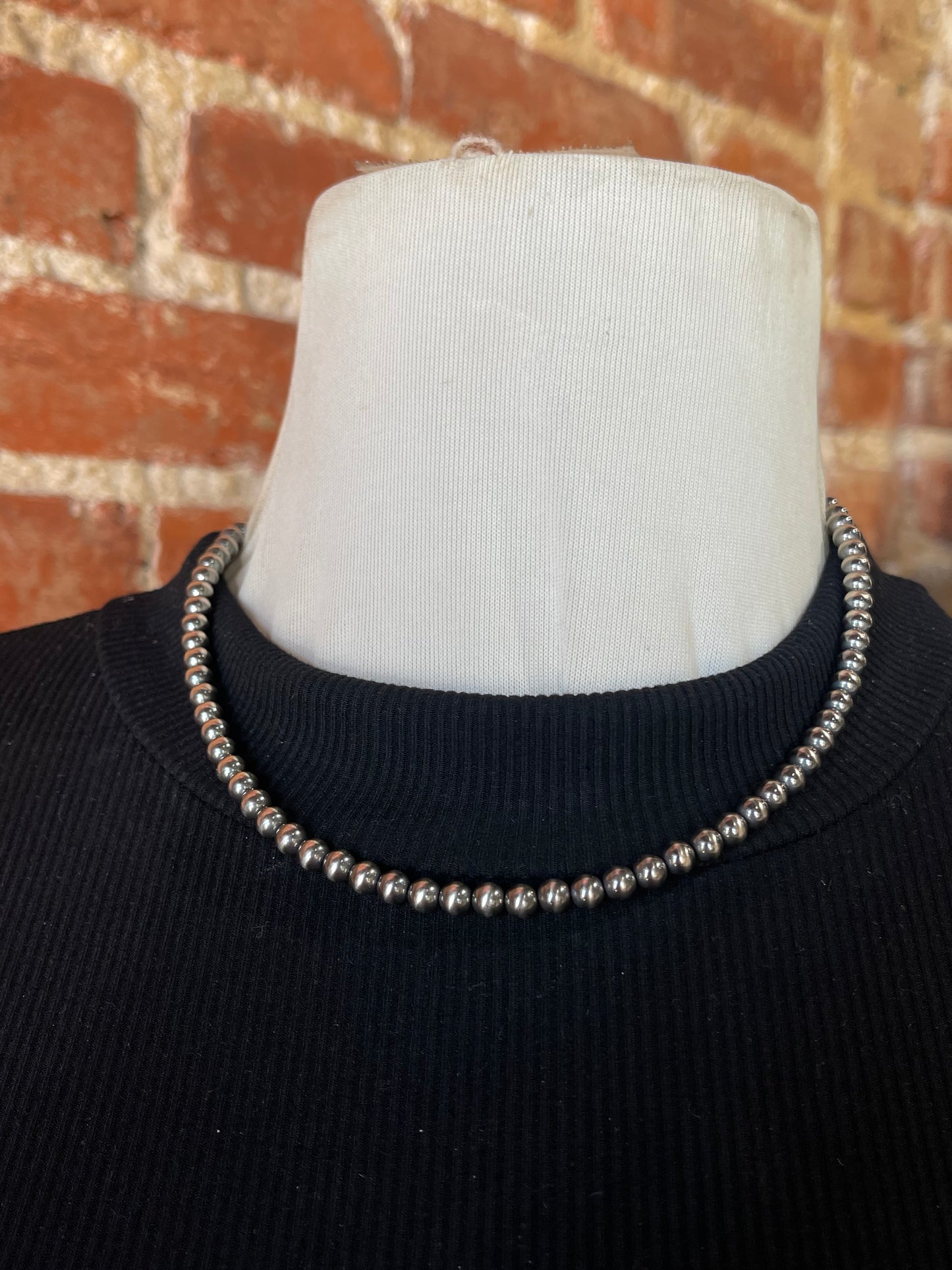 17" 5mm Navajo Pearls