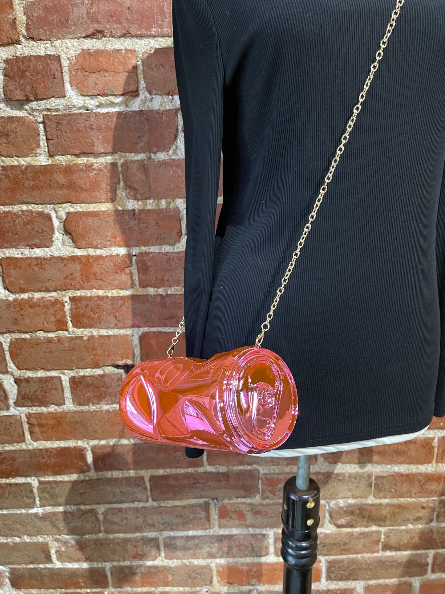 Metallic Pop Can Purse