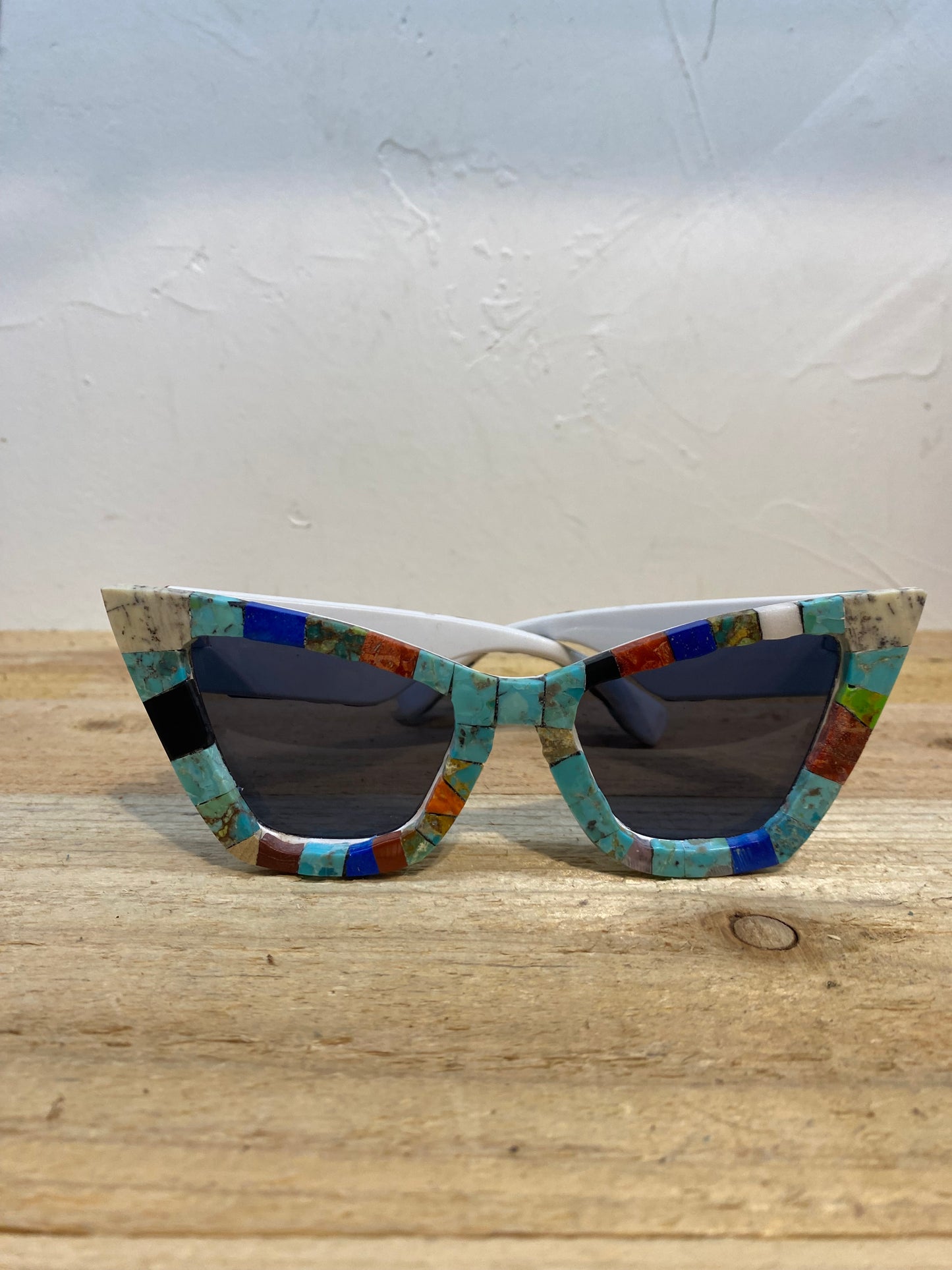 Lapidary Inlay Sunglasses by Jolene Bird