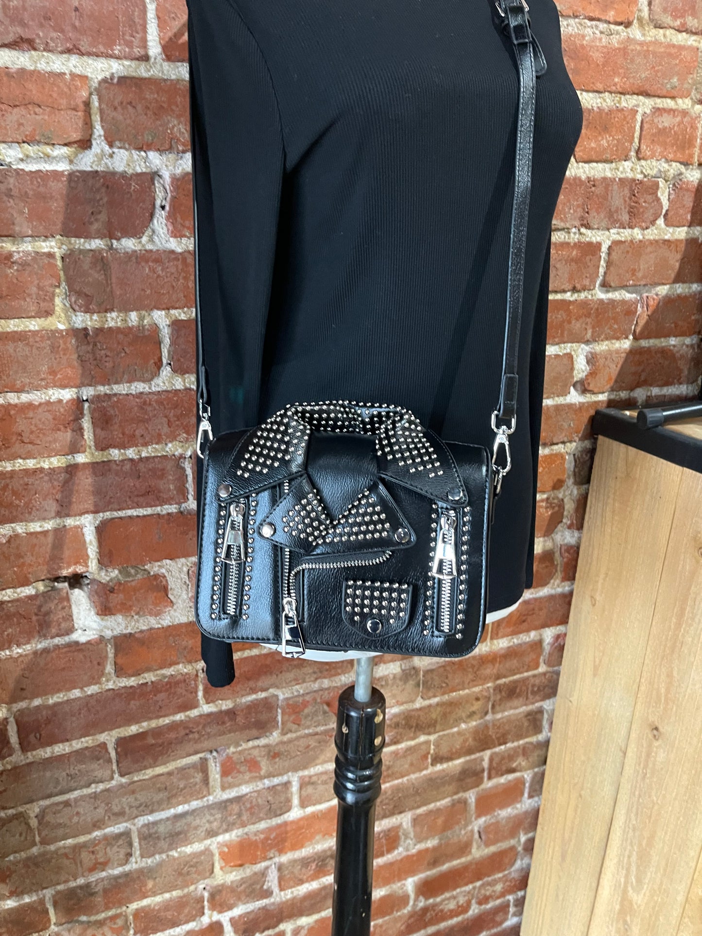 Rock and Roll Jacket Inspired Purse