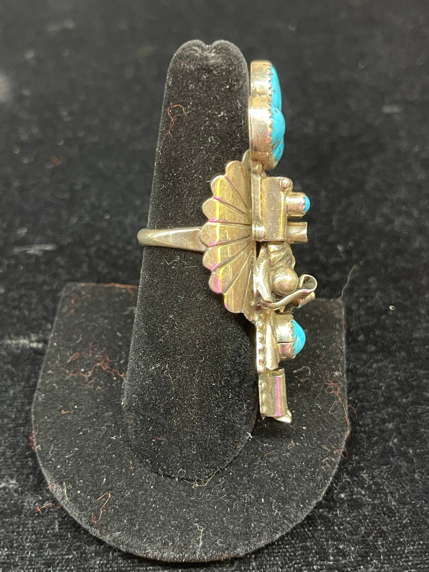 Turquoise Kachina Ring