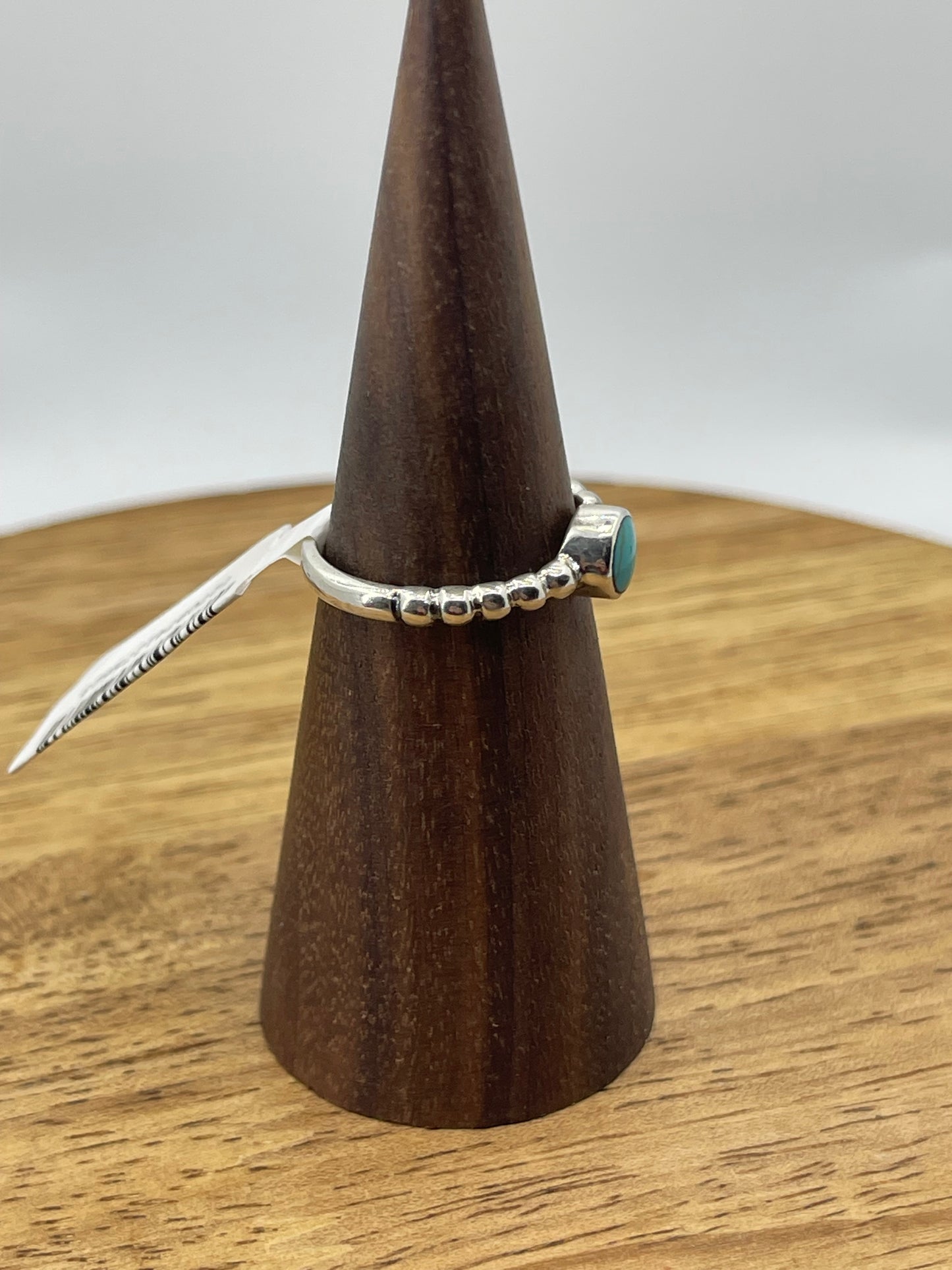 7.5 Dainty Turquoise Ring