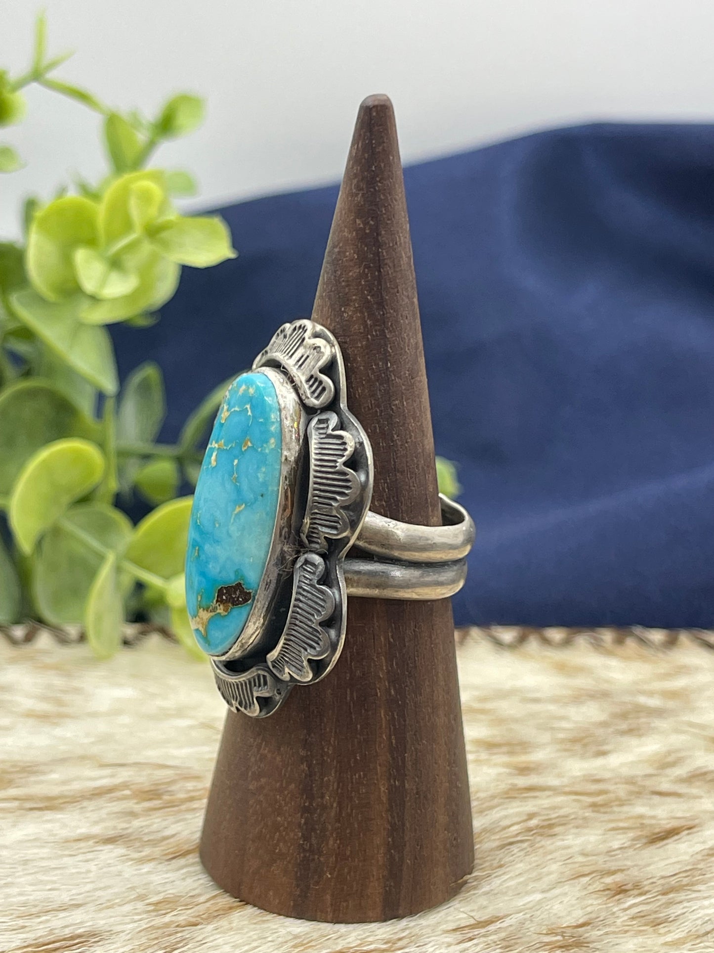 9.0 Sonoran Gold Turquoise Ring
