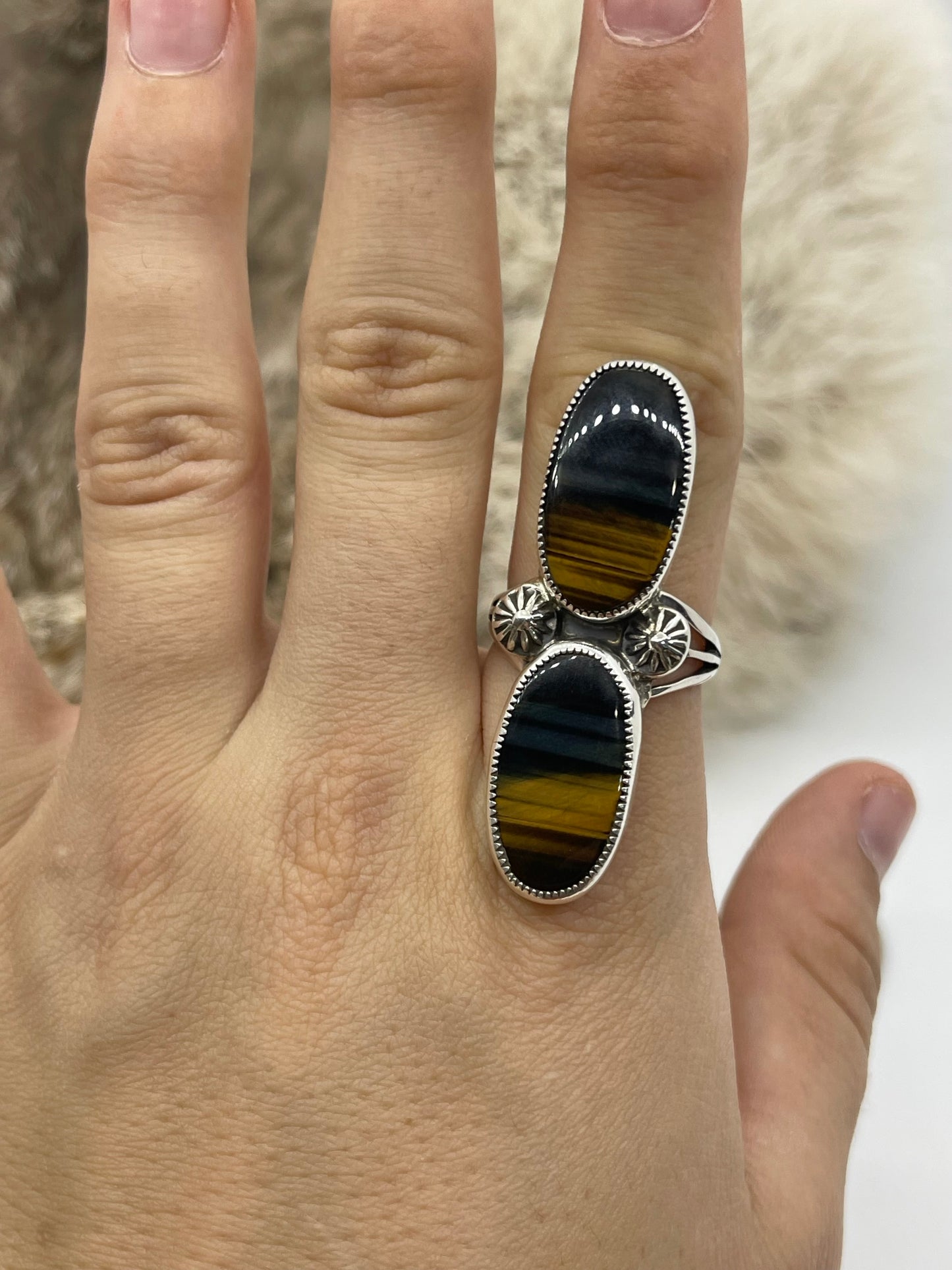 10.0 Ring Tiger’s Eye by Joelias Draper