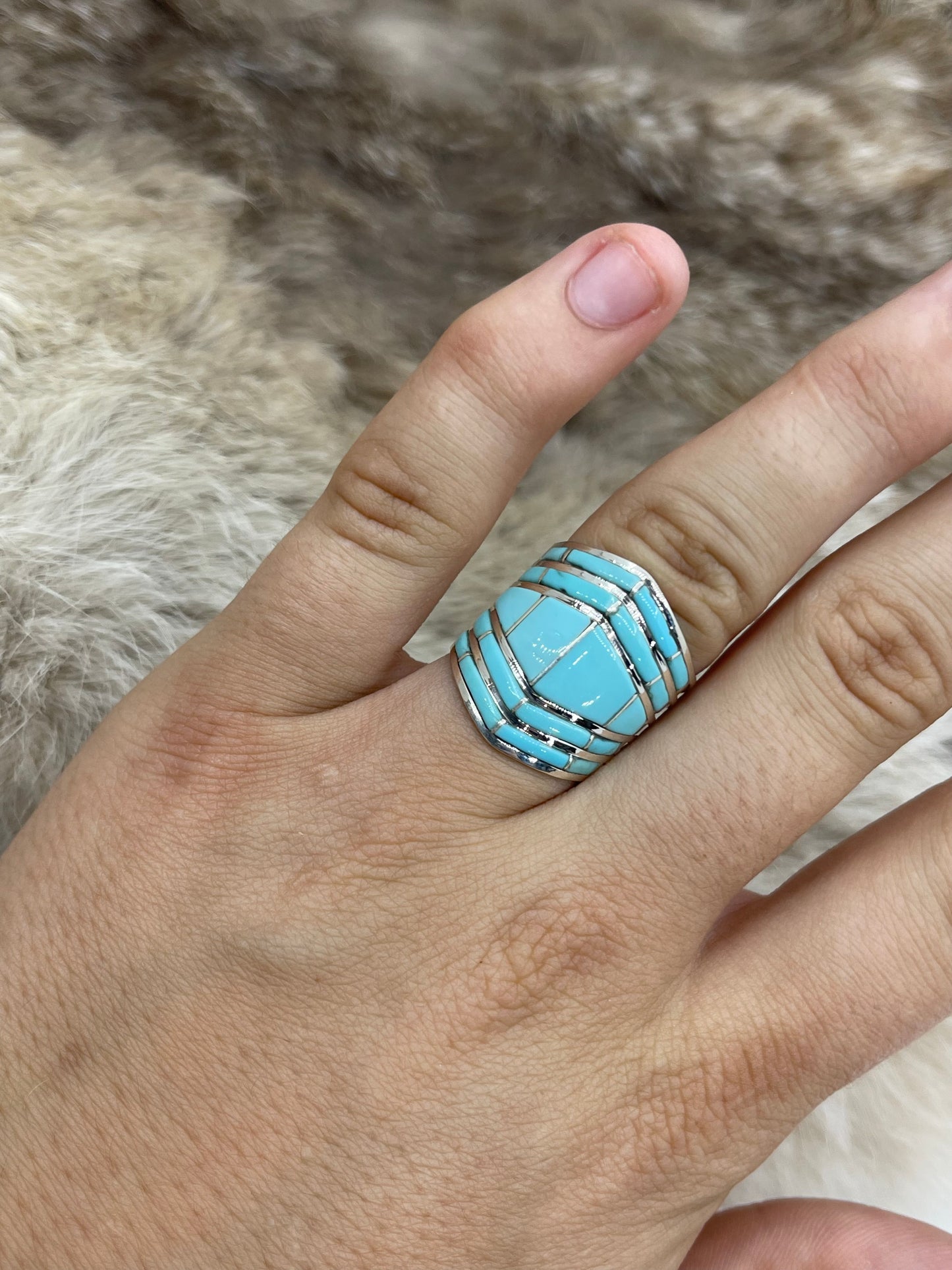 5.0 Ring by Andrew Enrico, Navajo