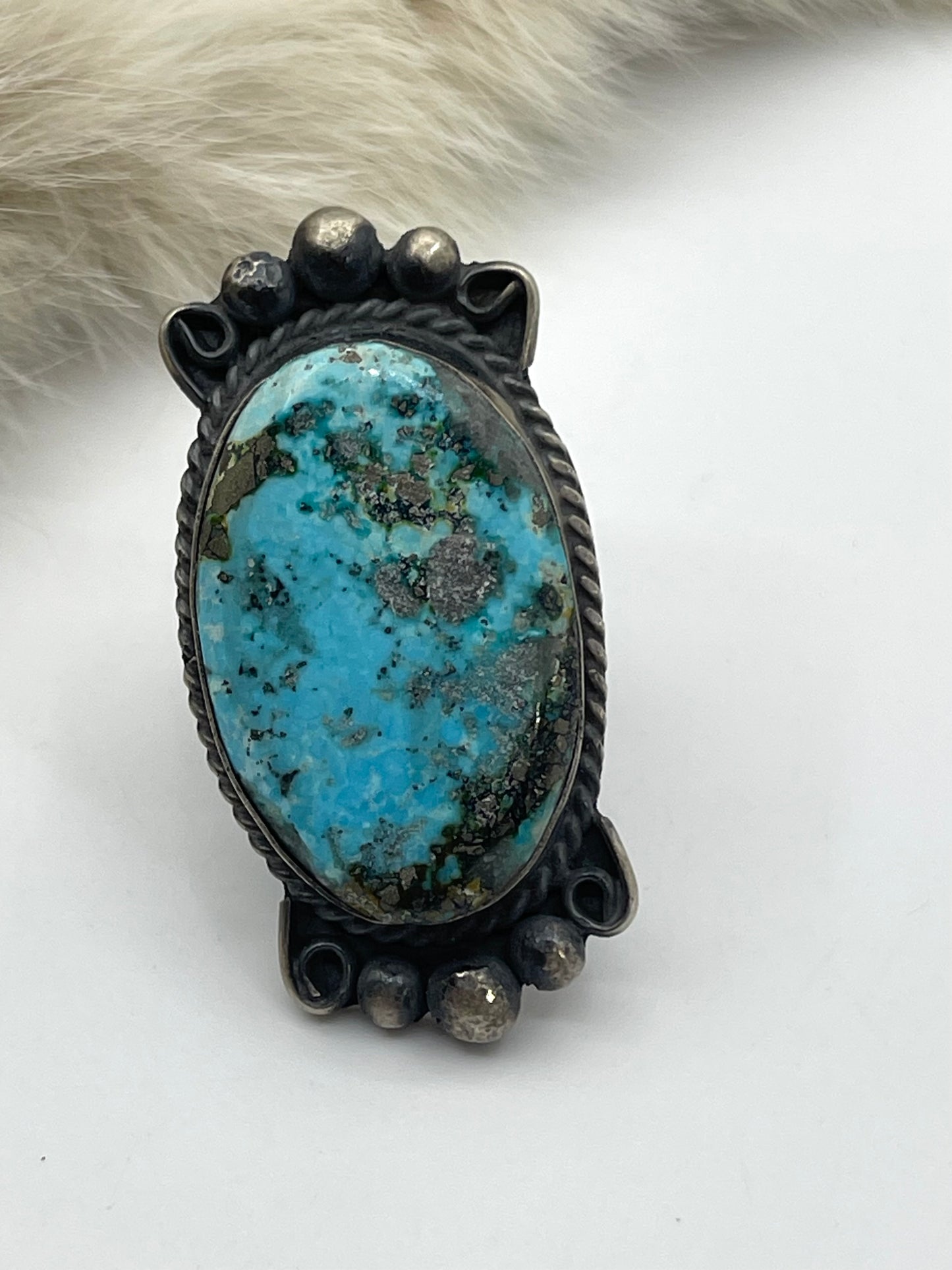 7.0 Sonoran Turquoise Oval Ring