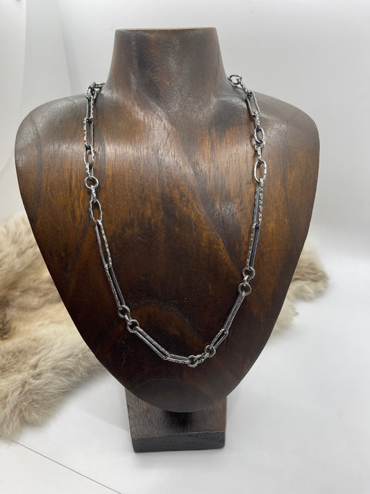 21" Bad Bronc Paperclip Chain
